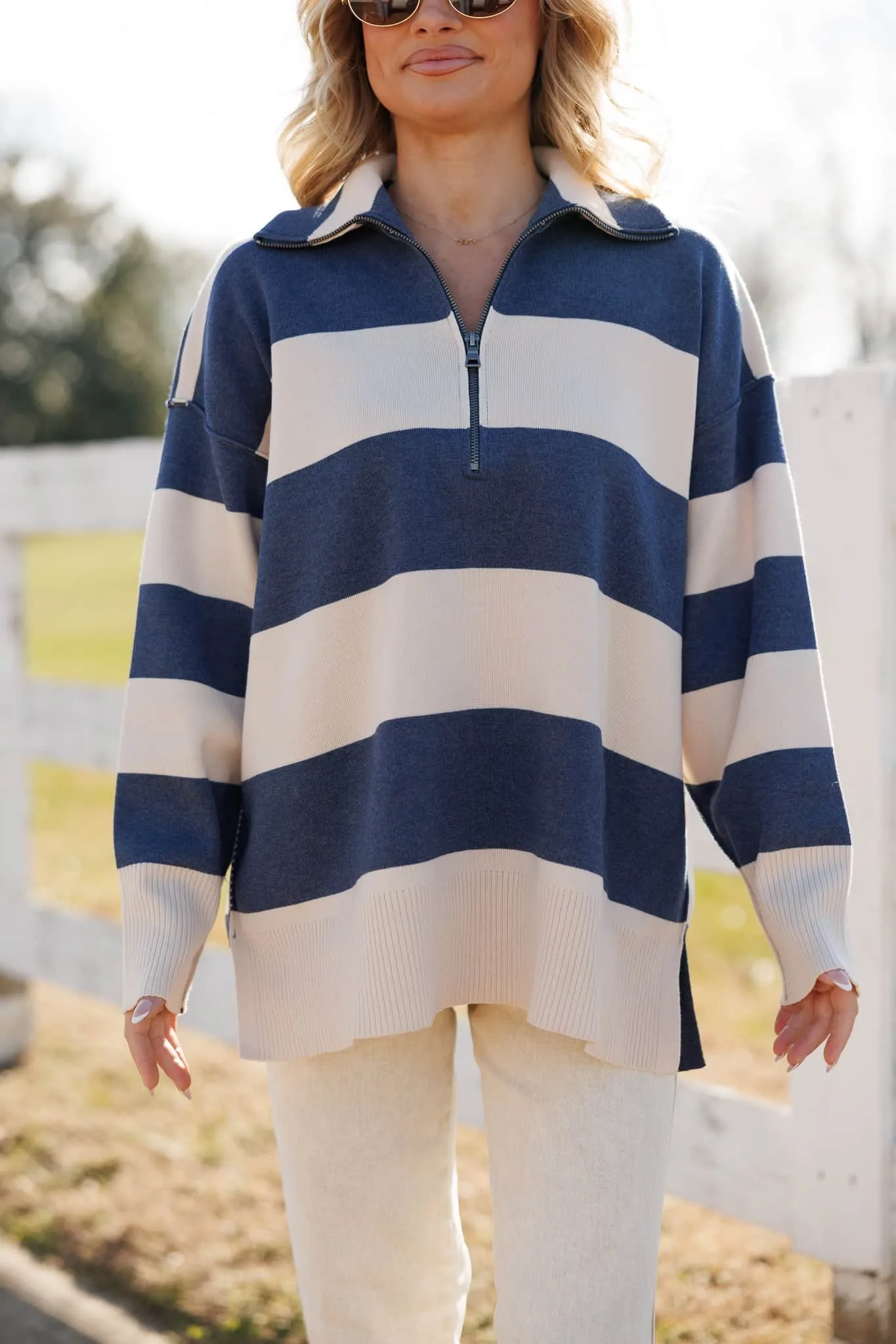 Bare Minimum Half Zip sold by LANE 201 product image thumbnail 4