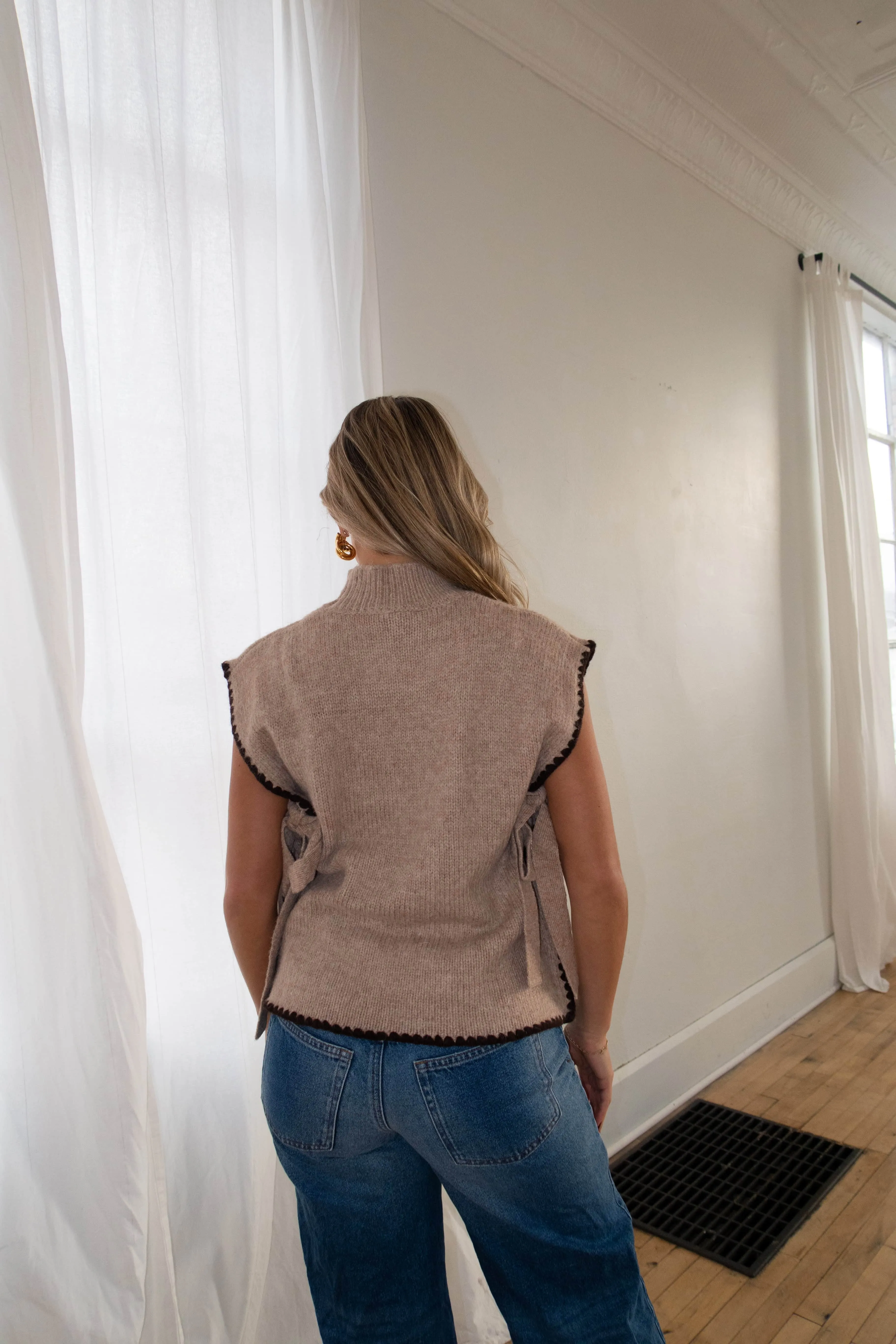 Finishing Touch Sweater Vest sold by LANE 201 product image thumbnail 3