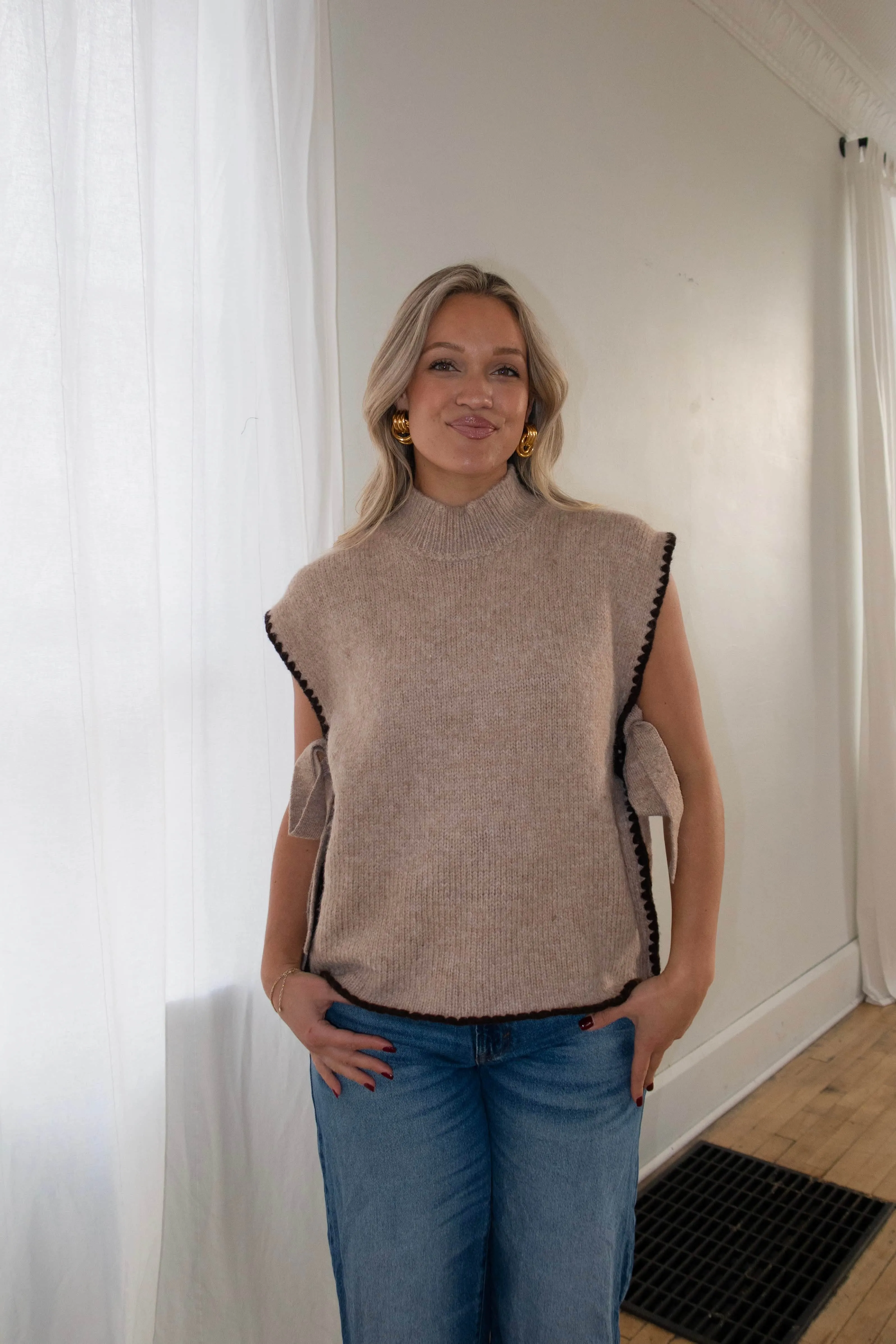 Finishing Touch Sweater Vest sold by LANE 201 product image thumbnail 5