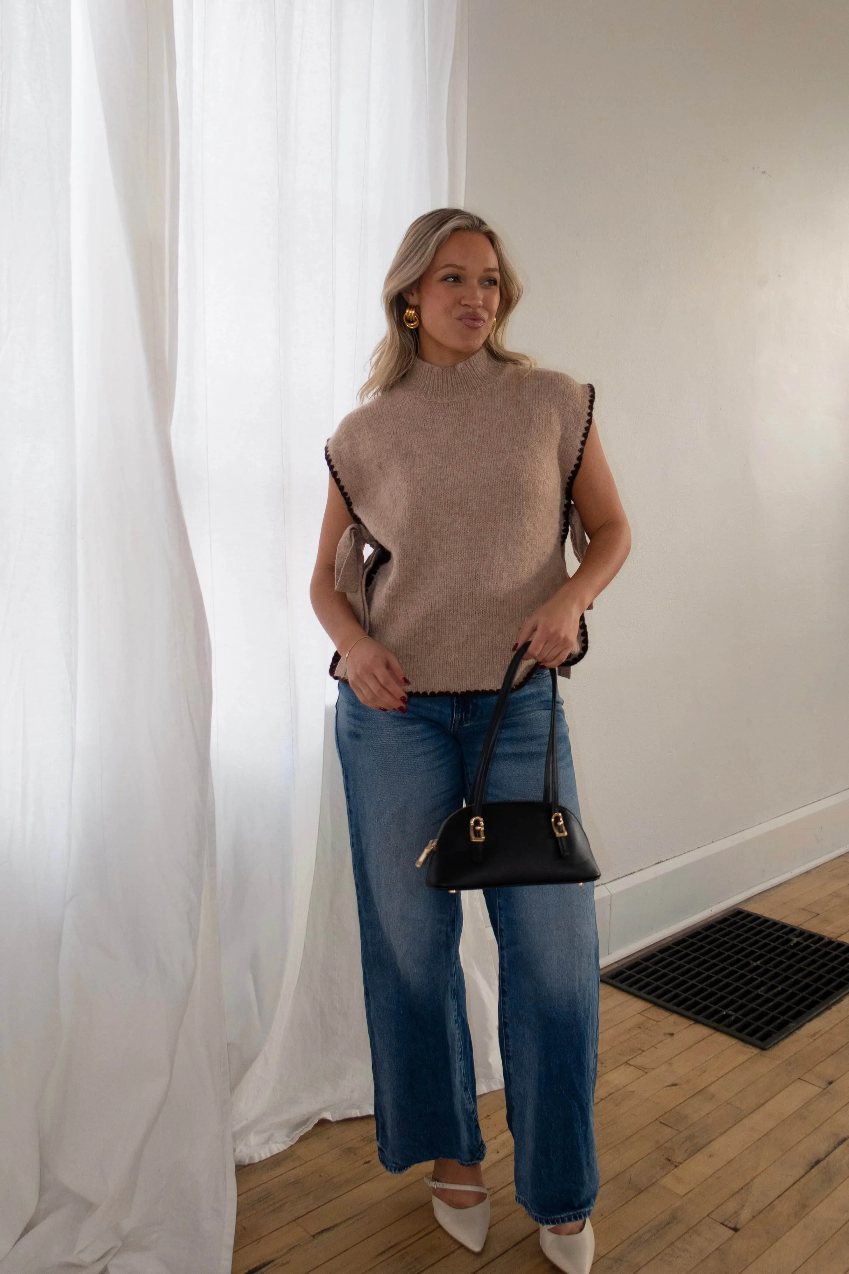 Finishing Touch Sweater Vest sold by LANE 201 product image thumbnail 4