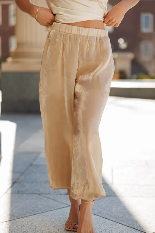 Satin Balloon Harem Pants sold by LANE 201