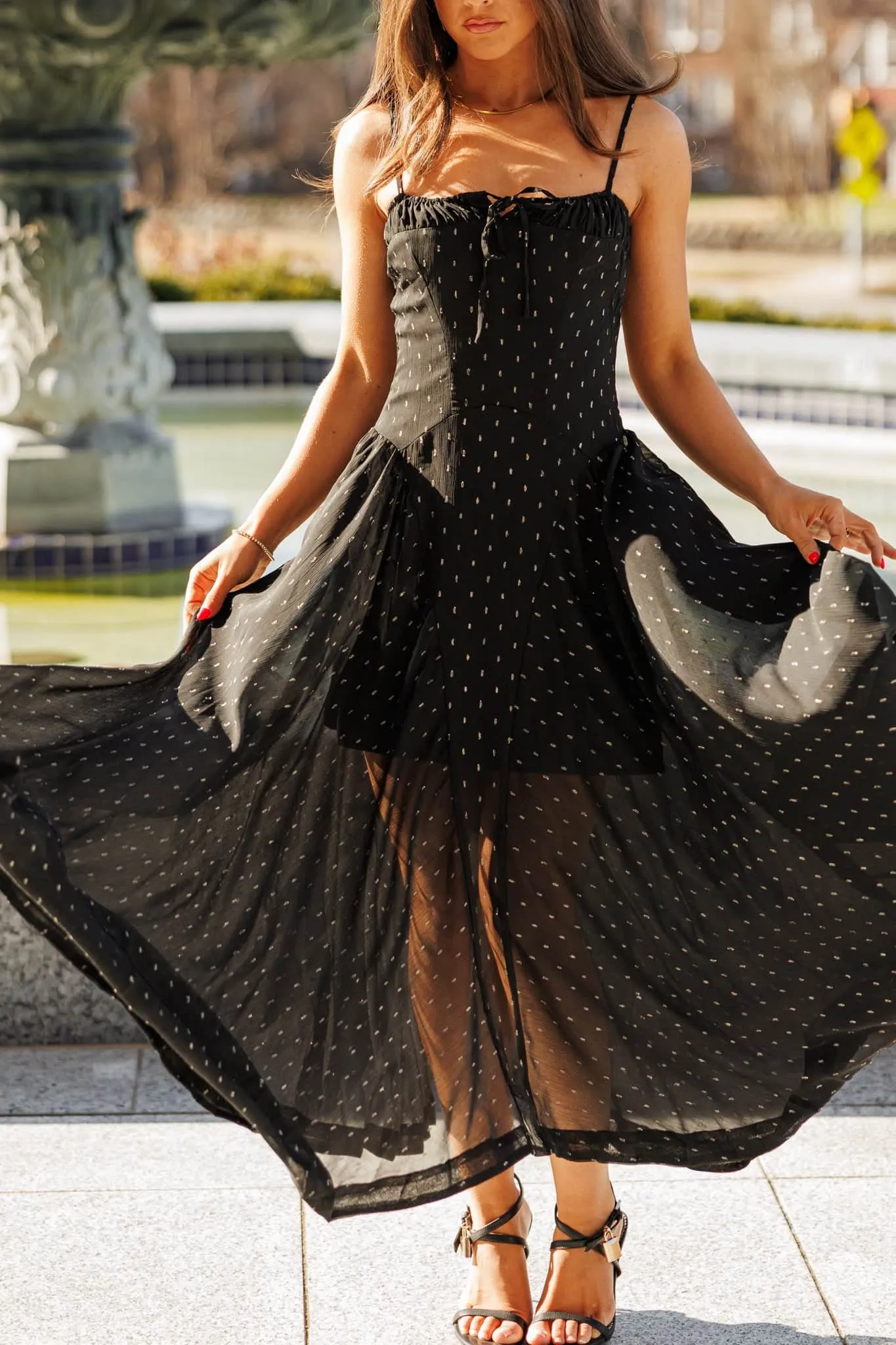 Balcony Moment Dress sold by LANE 201 product image thumbnail 3