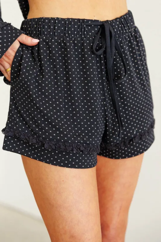 Pajama Party Shorts made by Le Lis