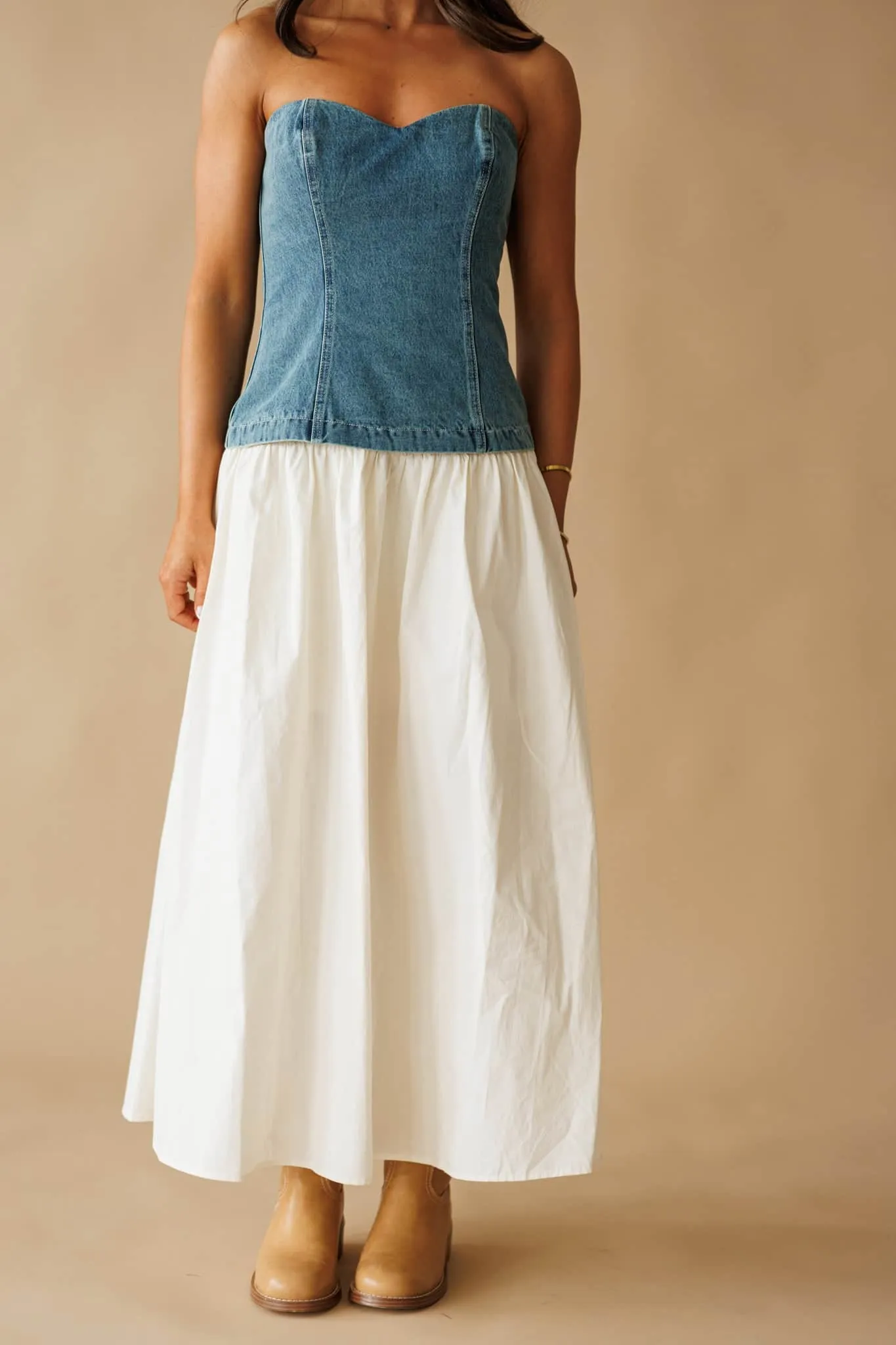 Barefoot In Denim Dress sold by LANE 201 product image thumbnail 3
