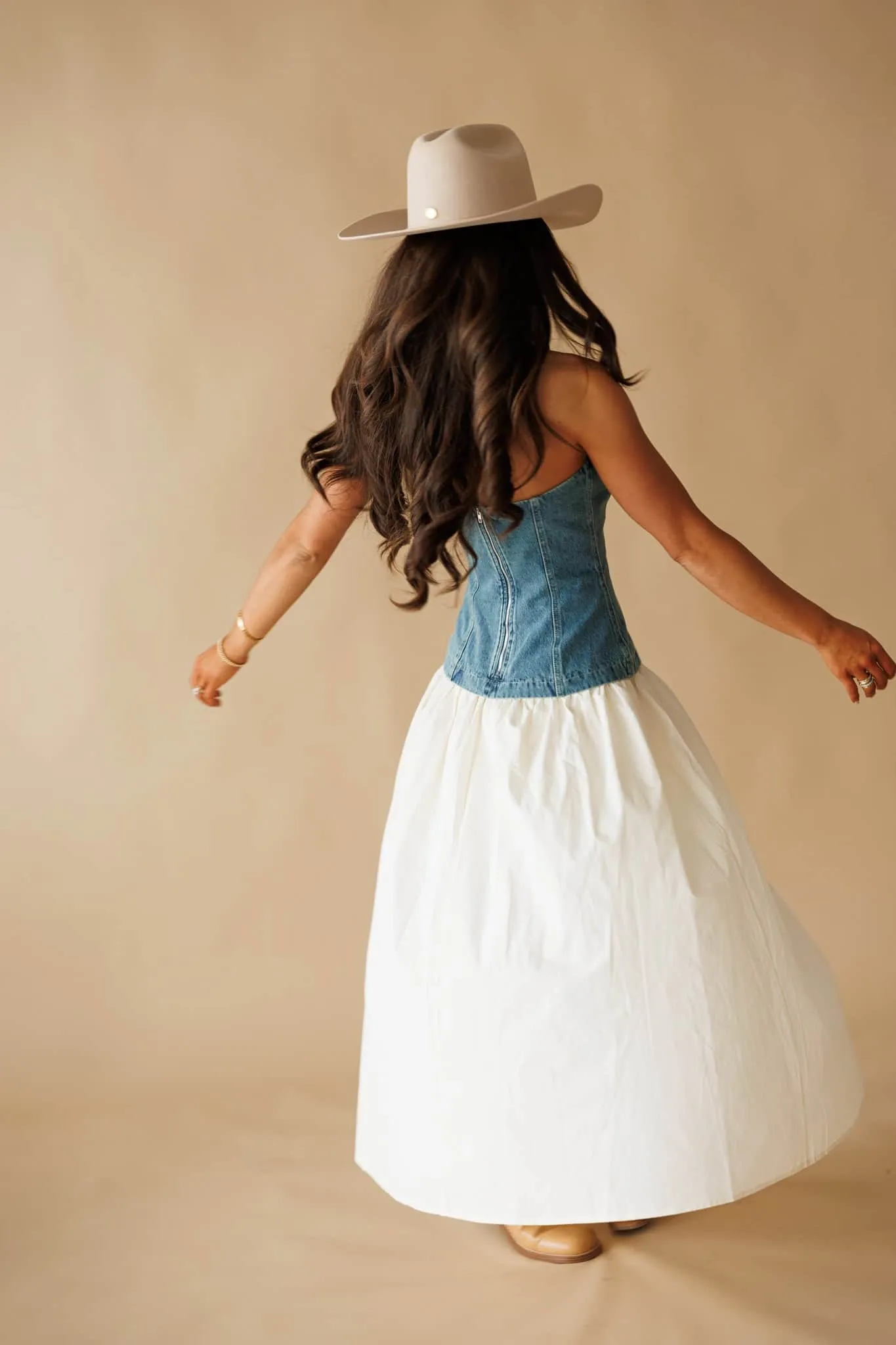 Barefoot In Denim Dress sold by LANE 201 product image thumbnail 2