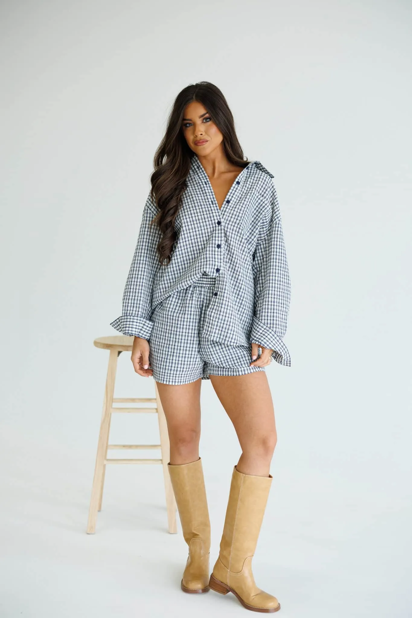 Springhouse Plaid Shirt sold by LANE 201 product image thumbnail 5