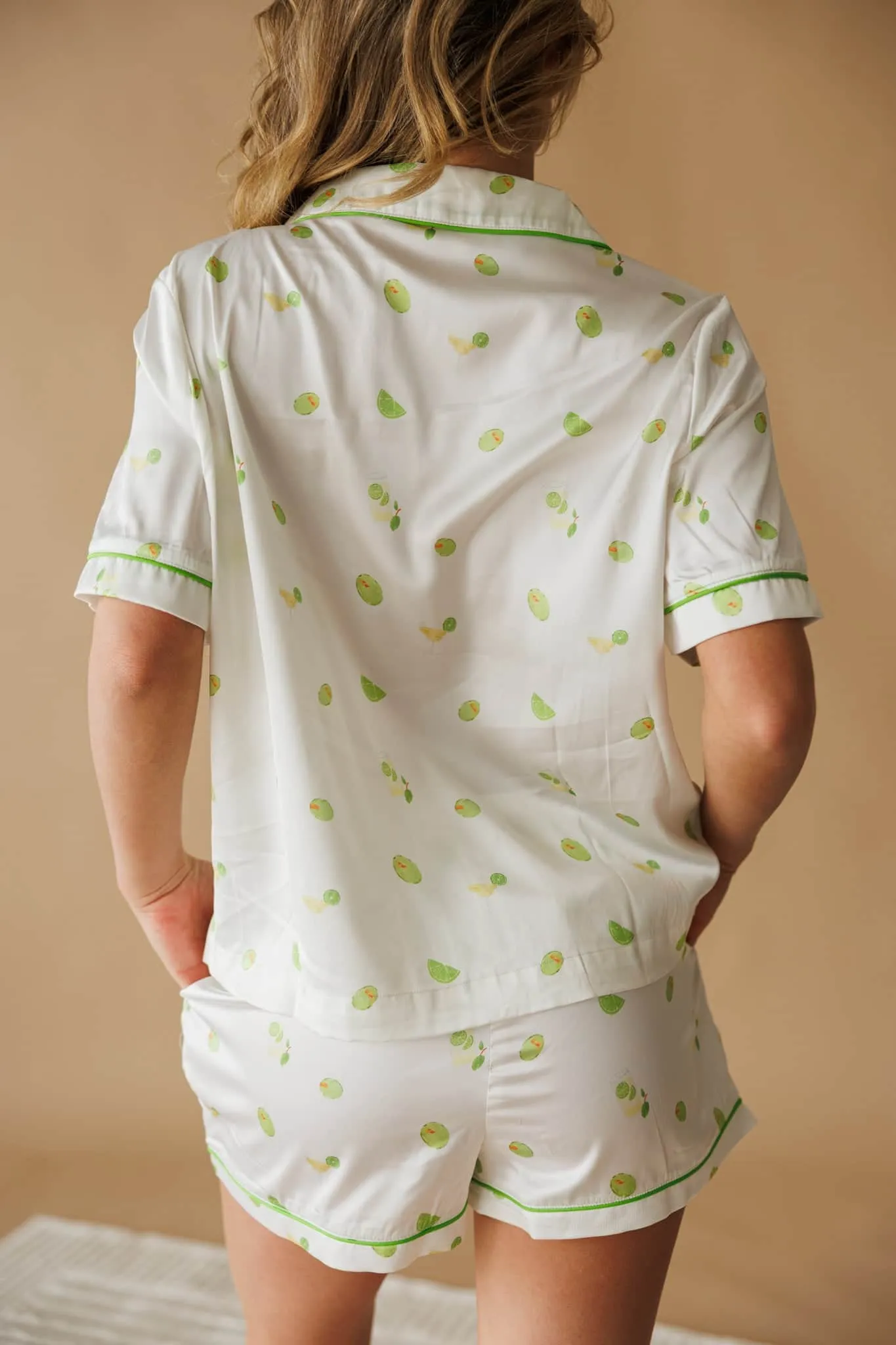 Margarita Mood Pajama Shirt sold by LANE 201 product image thumbnail 3