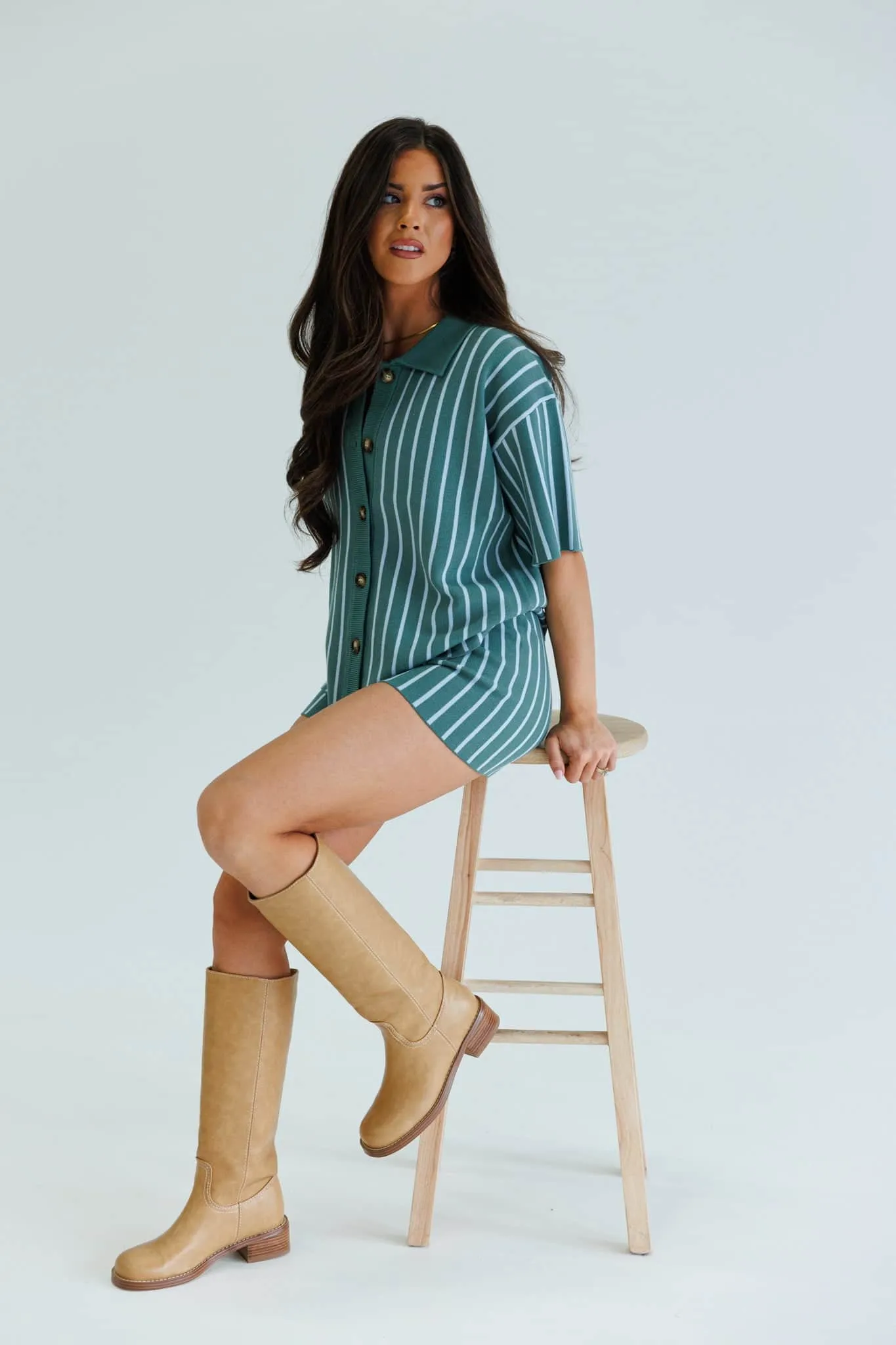 The Palma Striped Sweater sold by LANE 201 product image thumbnail 5