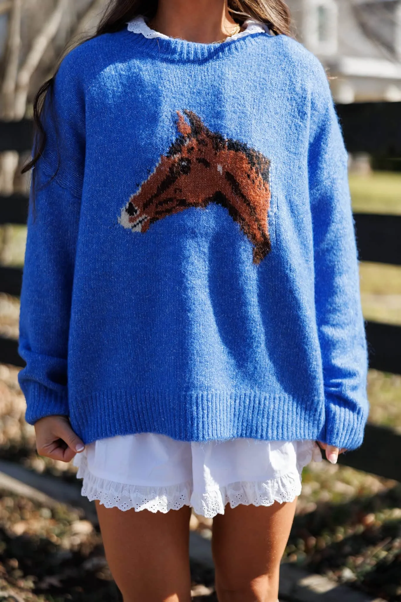 Derby Day Sweater sold by LANE 201 product image thumbnail 3