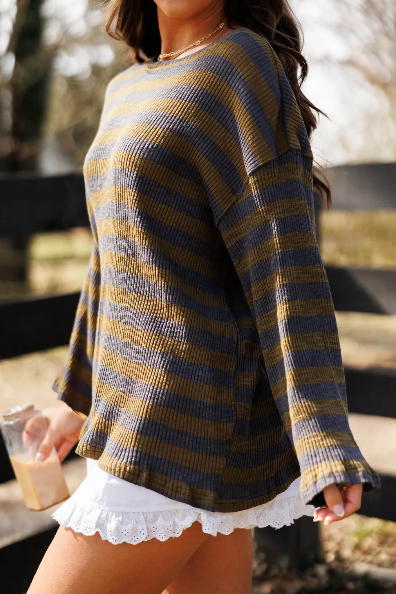 Field Day Ribbed Top sold by LANE 201 product image thumbnail 3