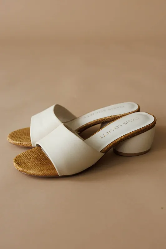The Hamptons Slide Heel sold by LANE 201