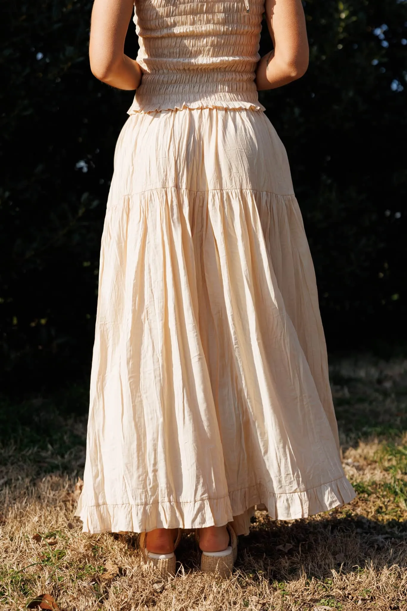 Golden Meadow Skirt sold by LANE 201 product image thumbnail 3