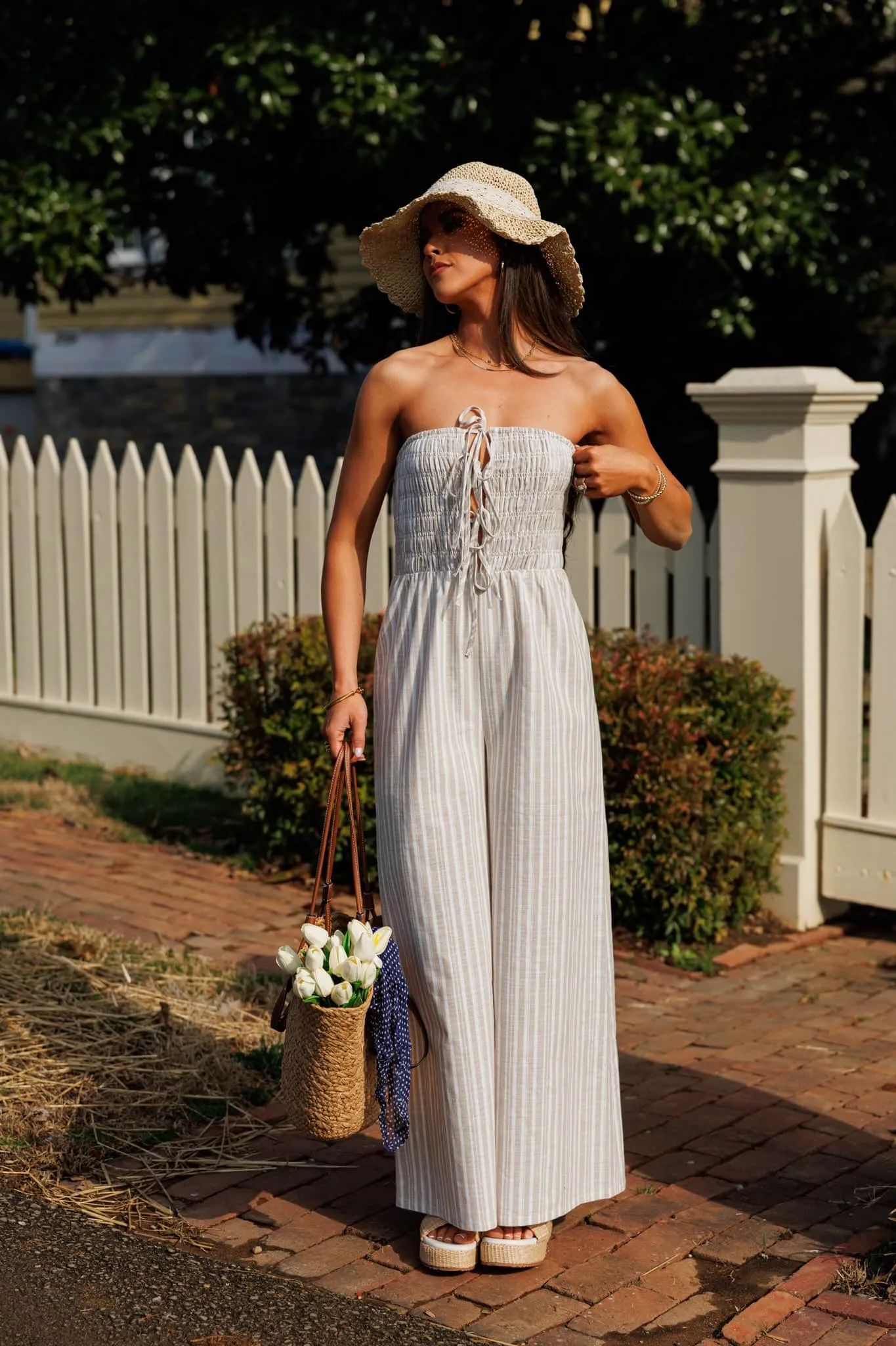 Linen Lane Jumpsuit sold by LANE 201 product image thumbnail 4