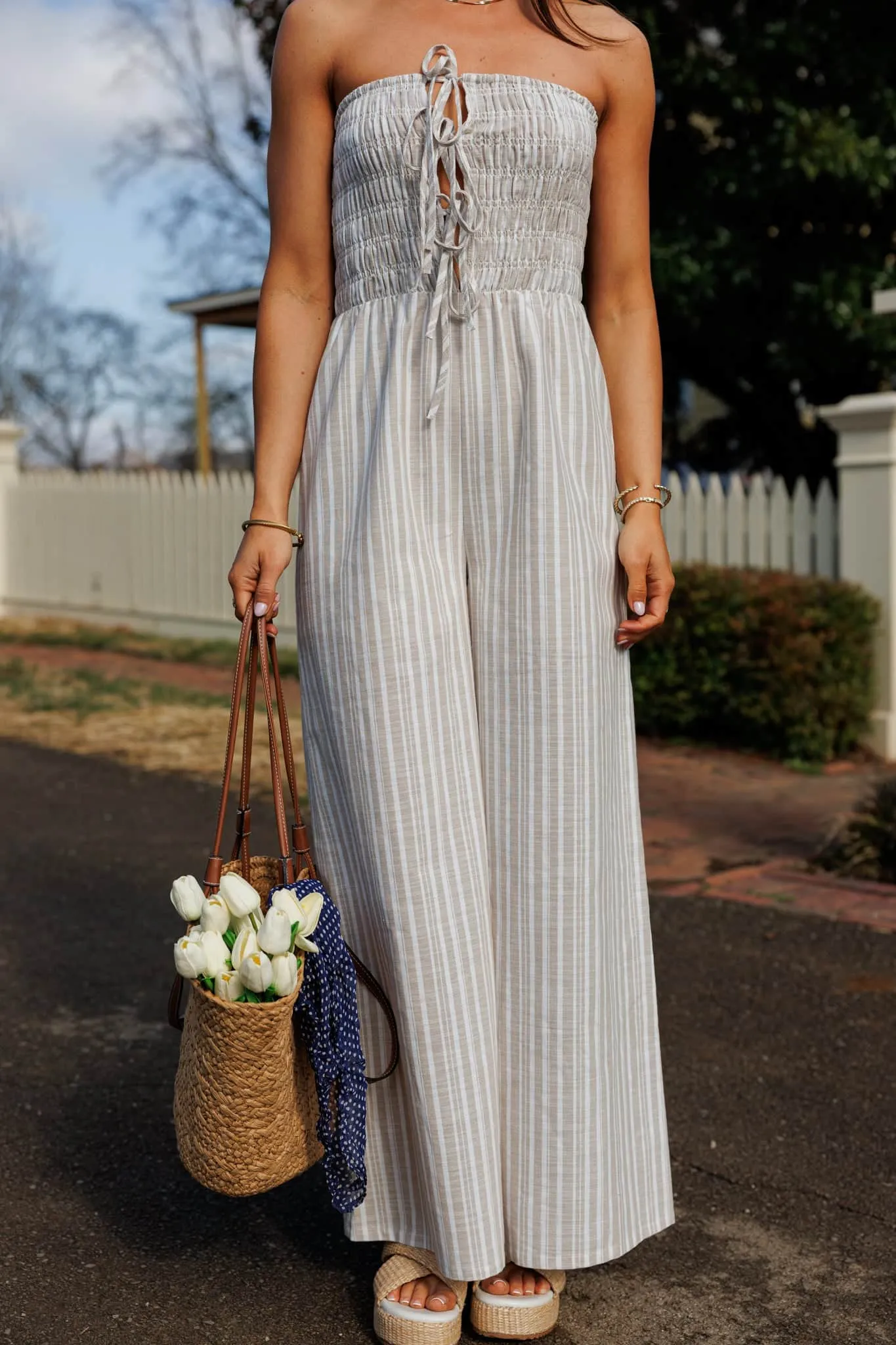 Linen Lane Jumpsuit sold by LANE 201 product image thumbnail 3