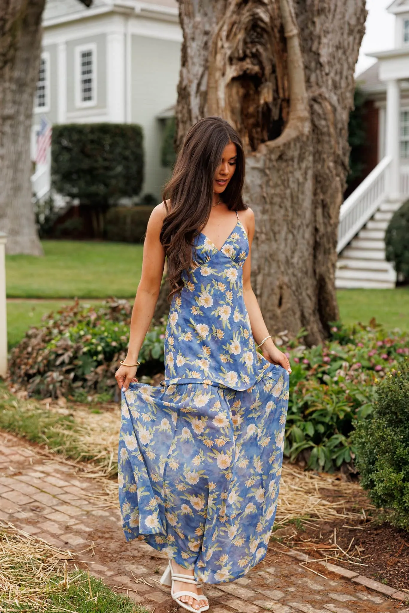 Blooming Promise Maxi Dress sold by LANE 201 product image thumbnail 3