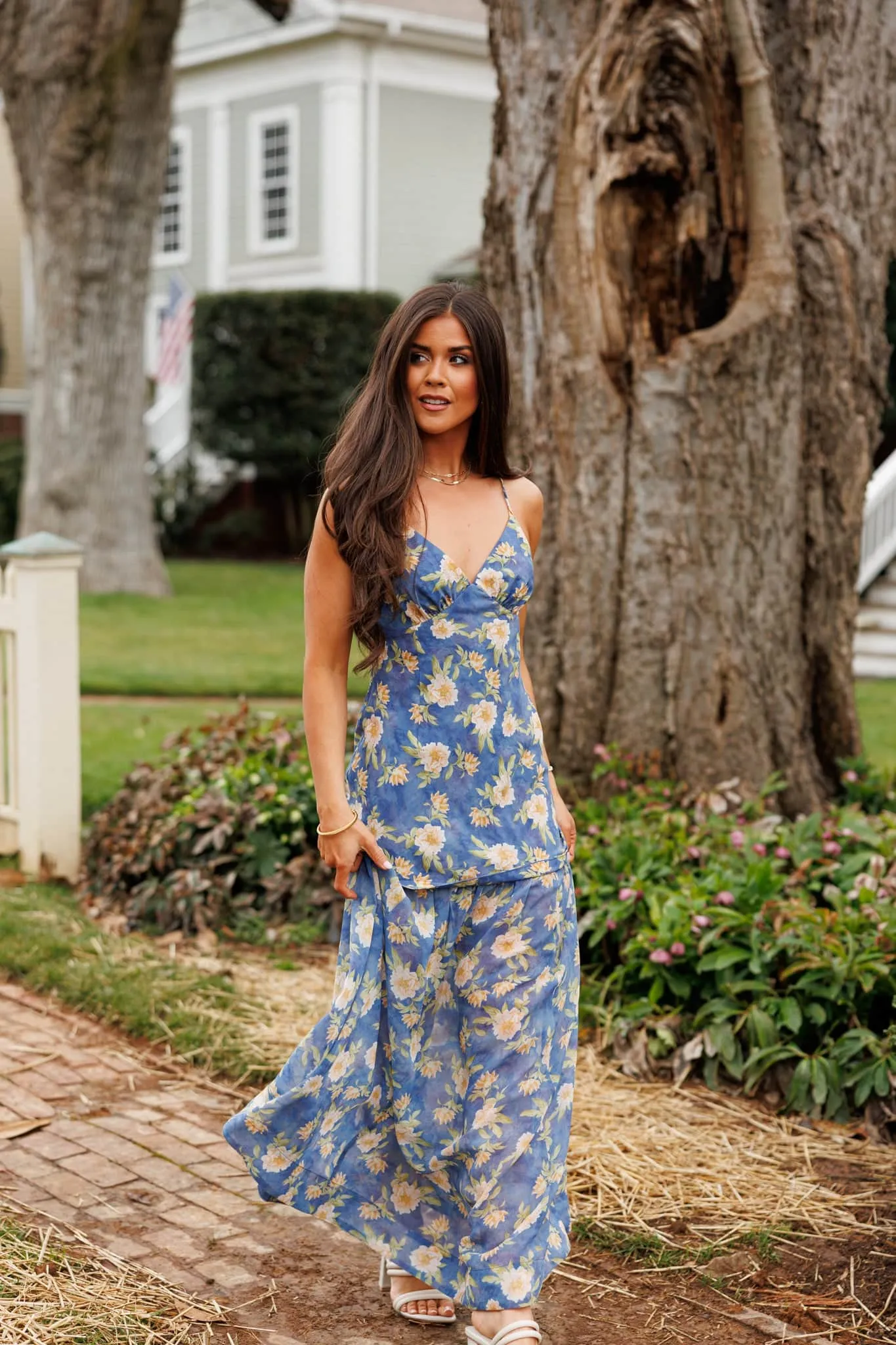 Blooming Promise Maxi Dress sold by LANE 201 product image thumbnail 5