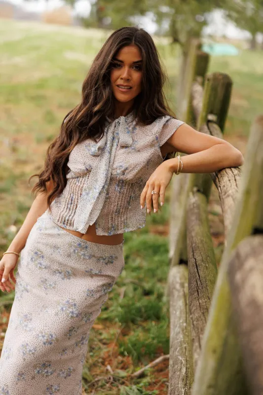 Darling Bloom Top sold by LANE 201