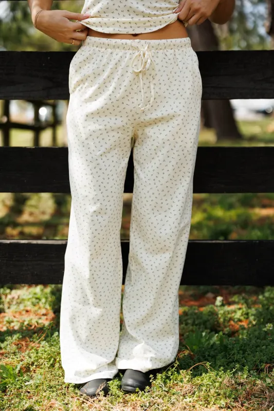 Slow Morning Pants made by Bailey Rose