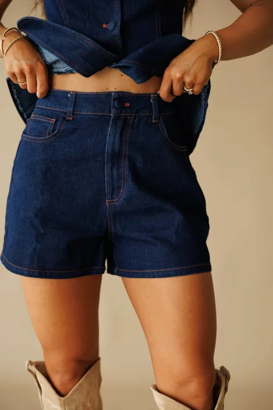 Encore Nights Denim Shorts sold by LANE 201