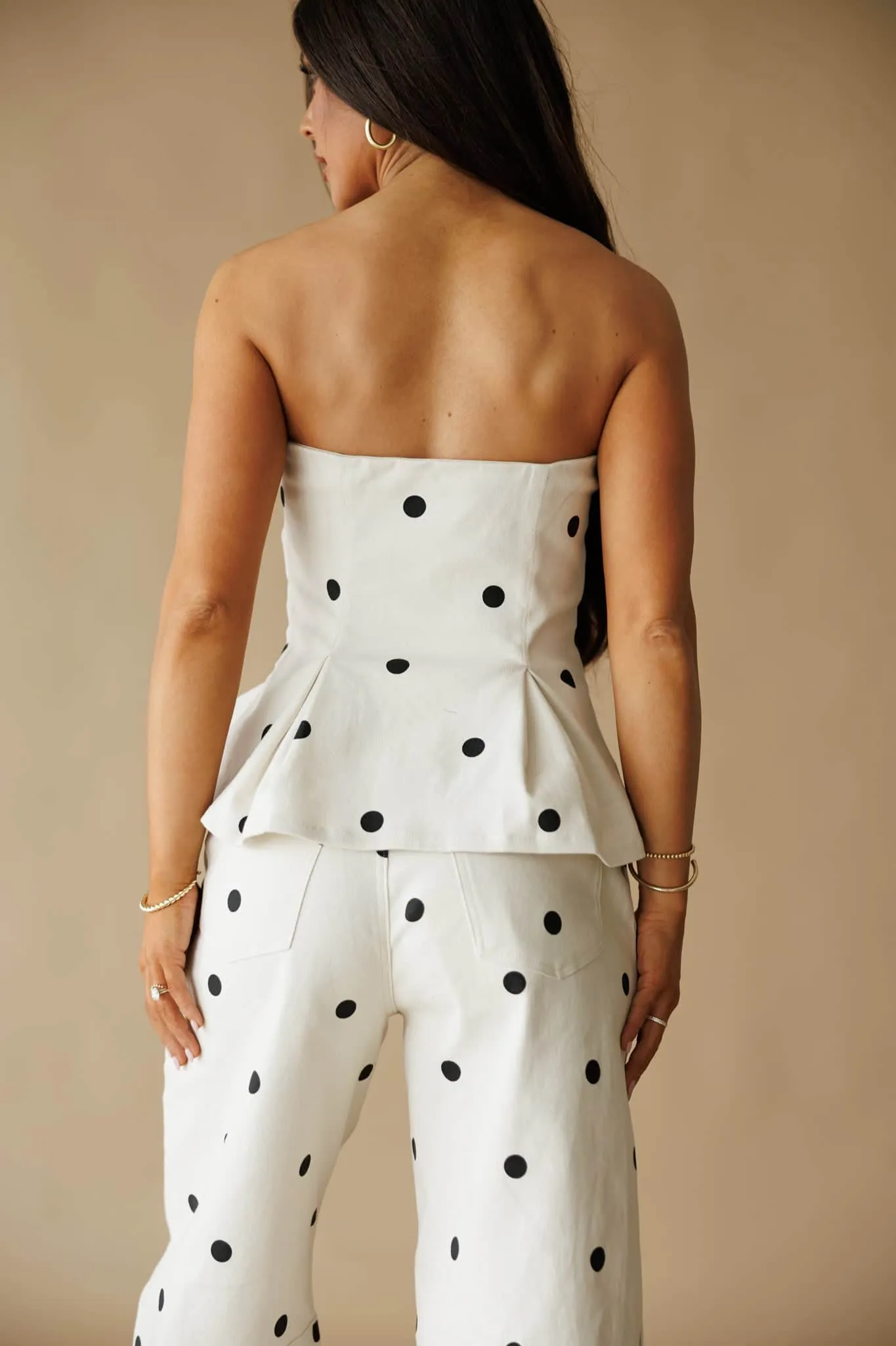 Ivory Polka Dot Top sold by LANE 201 product image thumbnail 3