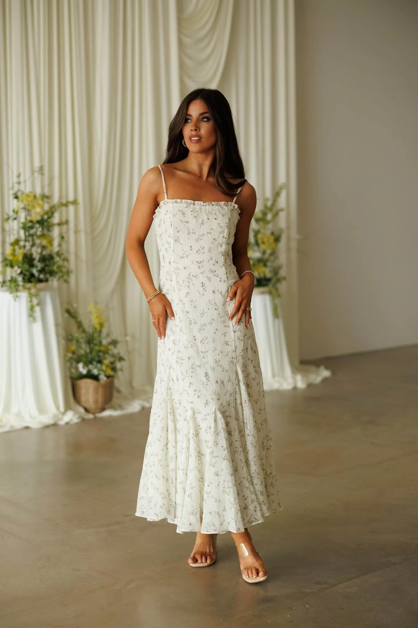 The Floral Verse Dress sold by LANE 201 product image thumbnail 5