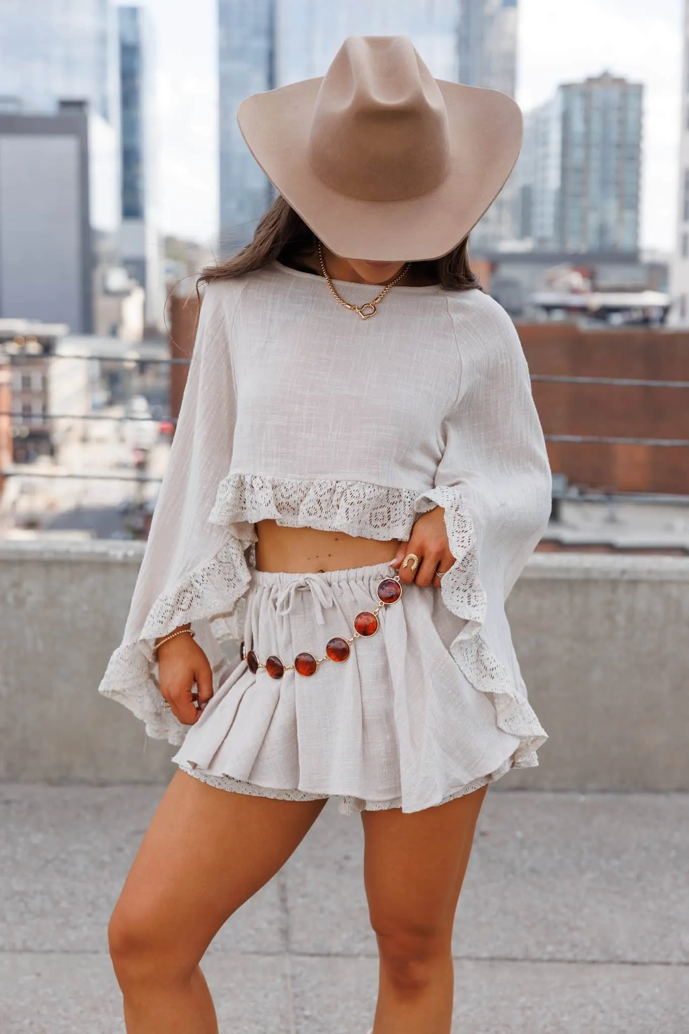 Golden Hour Gems Belt sold by LANE 201 product image thumbnail 3