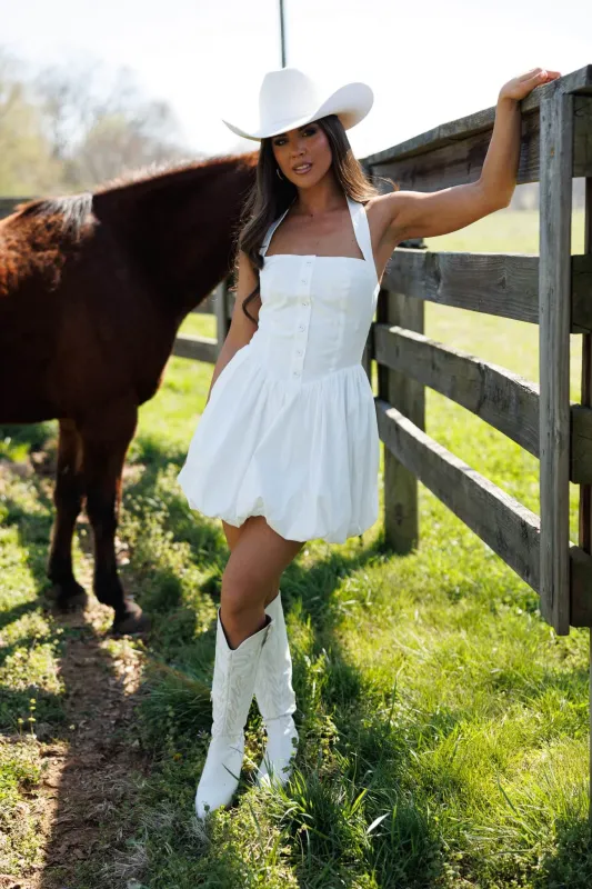 Chapel Ready Mini Dress made by Dress Forum