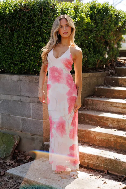 Pretty Plans Floral Dress made by Fore Collection