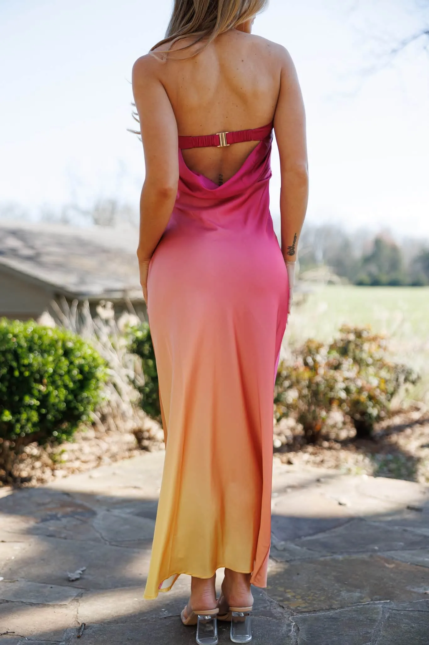 Tuscan Sunset Dress sold by LANE 201 product image thumbnail 2