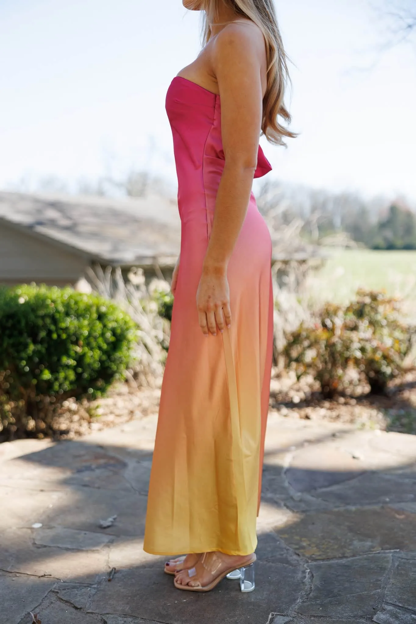 Tuscan Sunset Dress sold by LANE 201 product image thumbnail 3