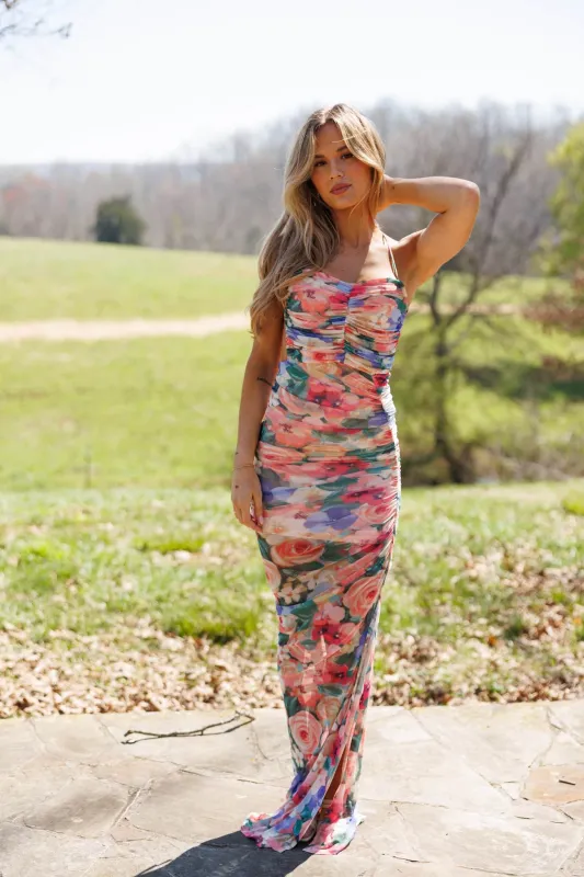 Petal Rush Maxi Dress made by Fore Collection