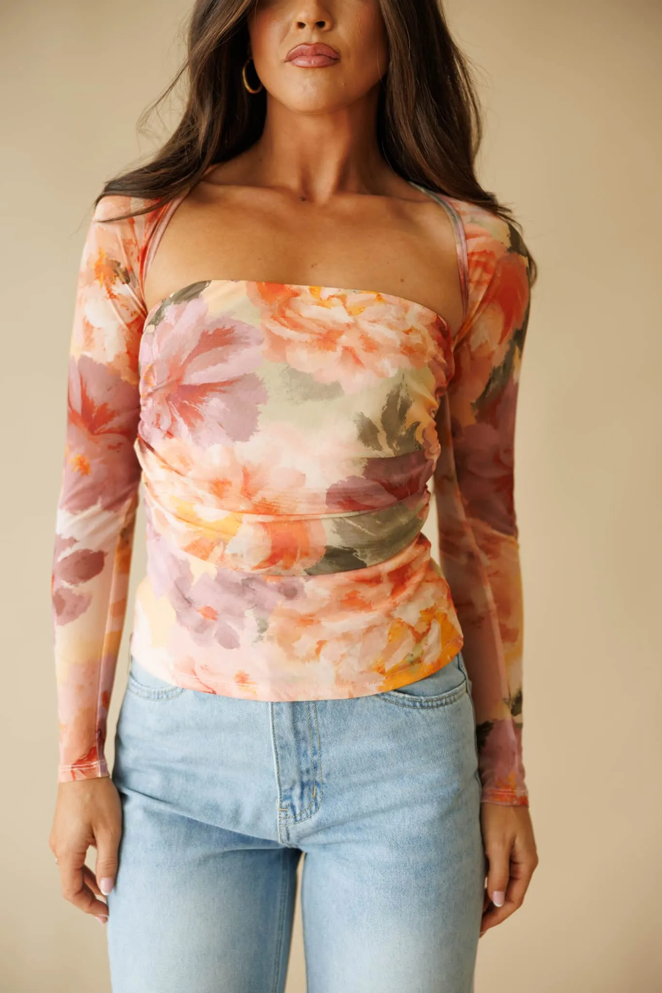 Sunset Bloom Top sold by LANE 201 product image thumbnail 3