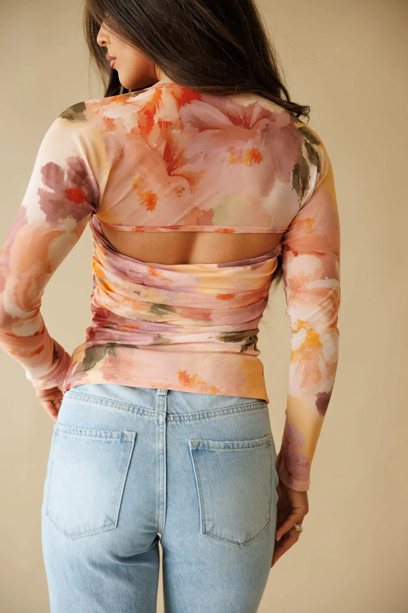 Sunset Bloom Top sold by LANE 201 product image thumbnail 2