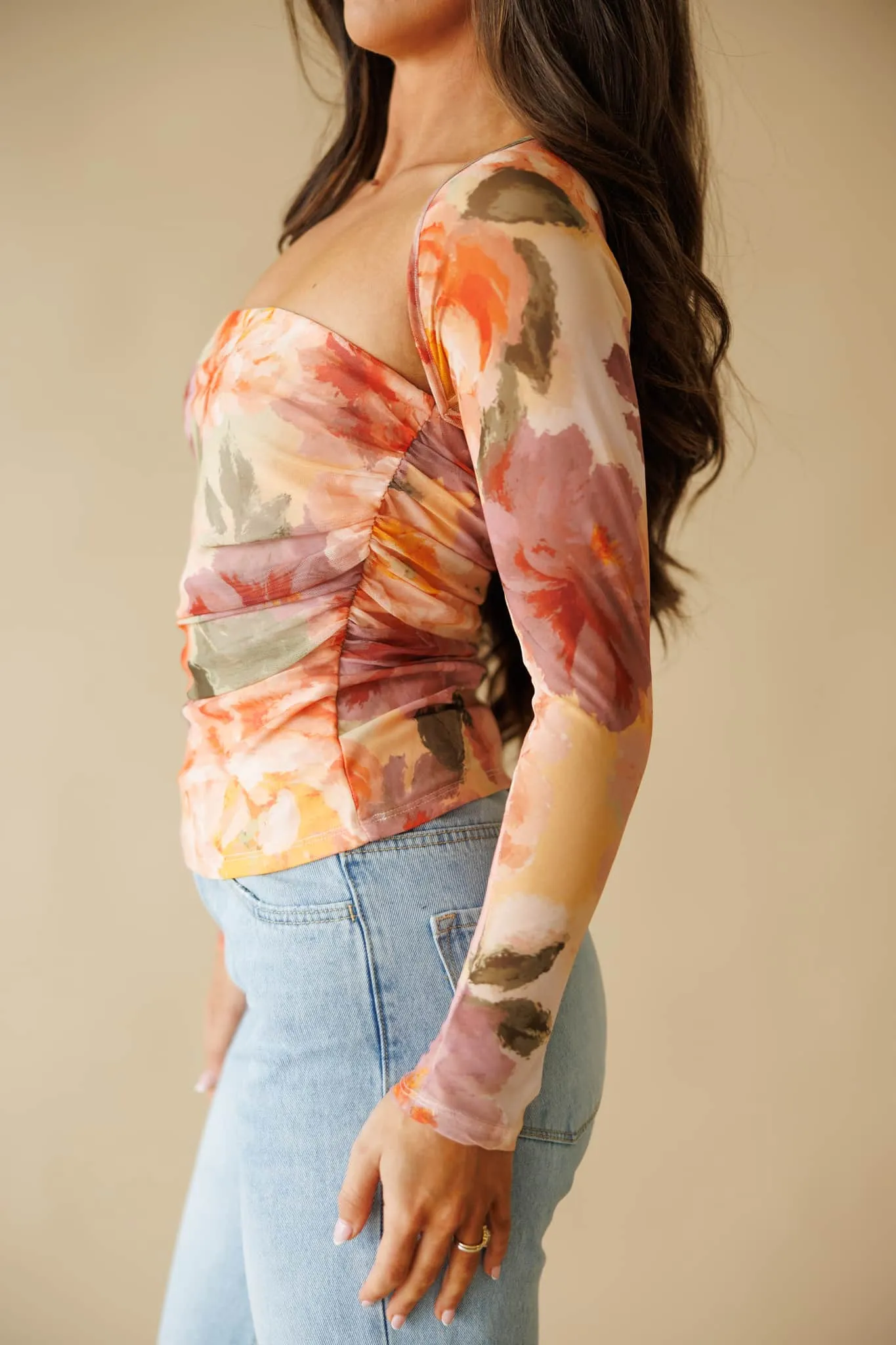 Sunset Bloom Top sold by LANE 201 product image thumbnail 4