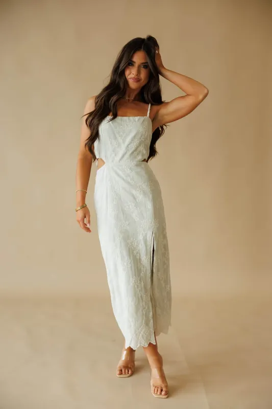 Ocean Toast Midi Dress made by Klesis