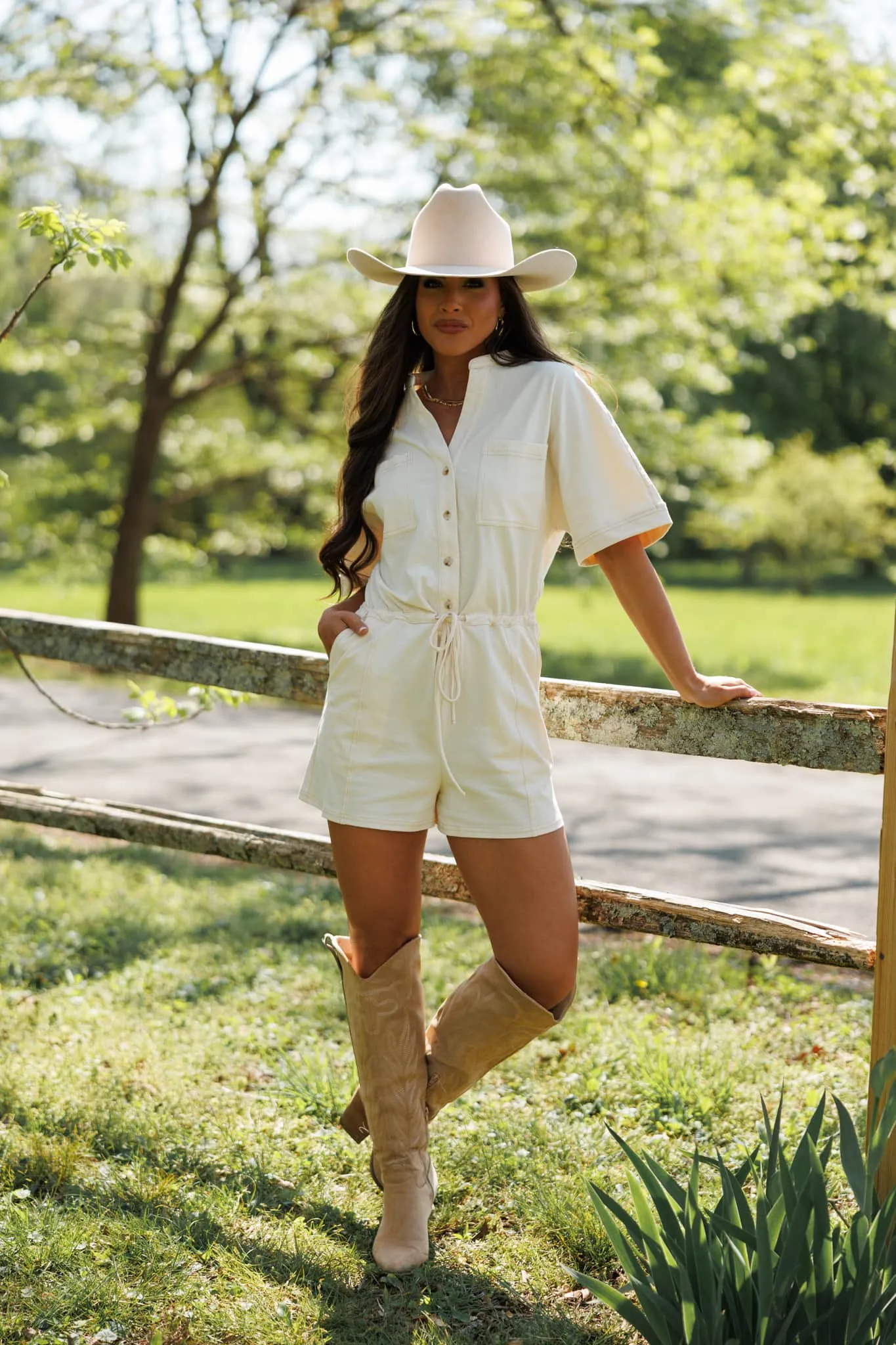 Off Duty Coastal Romper sold by LANE 201 product image thumbnail 3