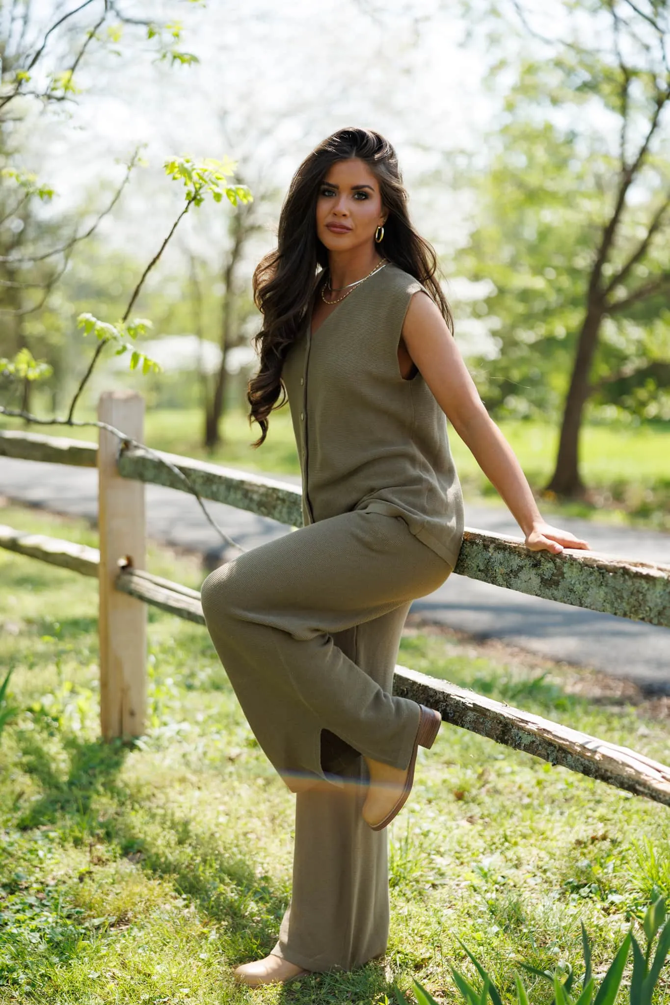 Coffee On The Balcony Pants sold by LANE 201 product image thumbnail 3