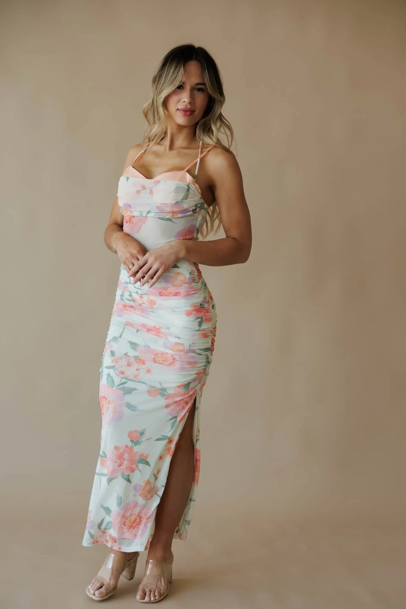 Rosy Daydream Maxi Dress sold by LANE 201 product image thumbnail 4