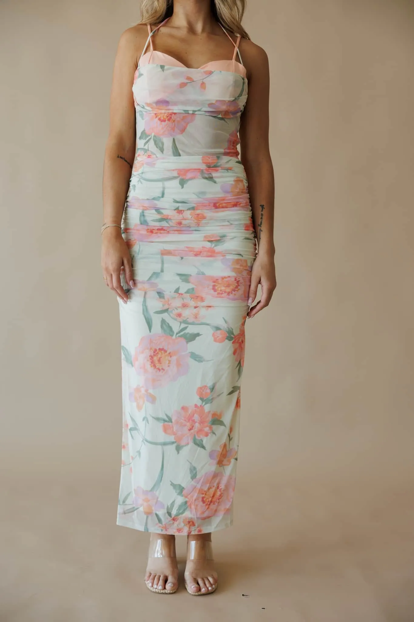 Rosy Daydream Maxi Dress sold by LANE 201 product image thumbnail 3