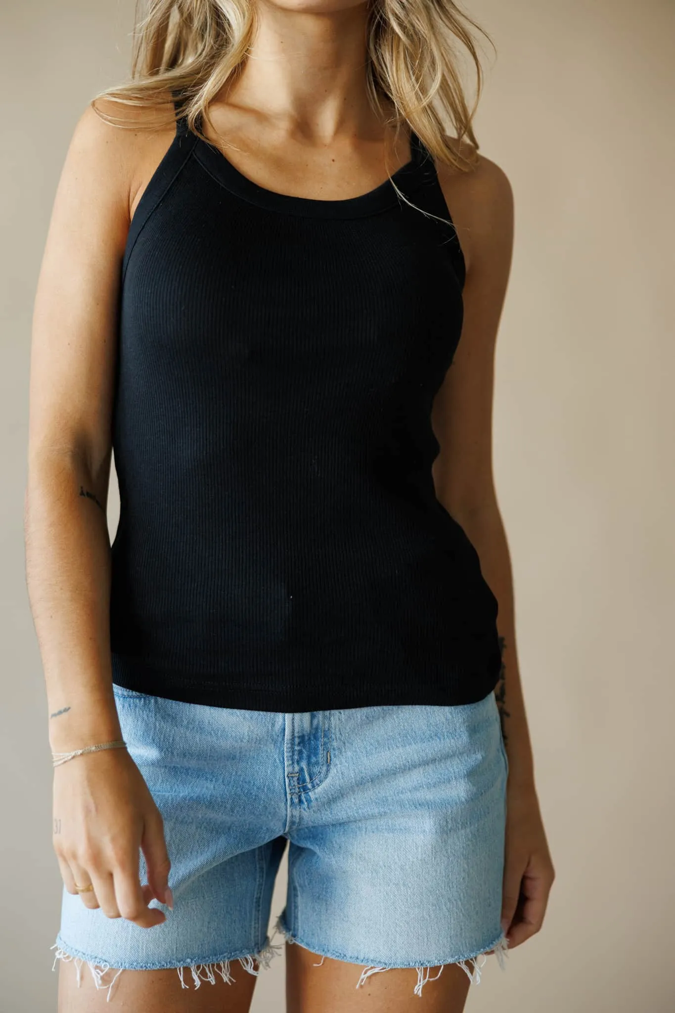 On Repeat Ribbed Tank sold by LANE 201 product image thumbnail 2