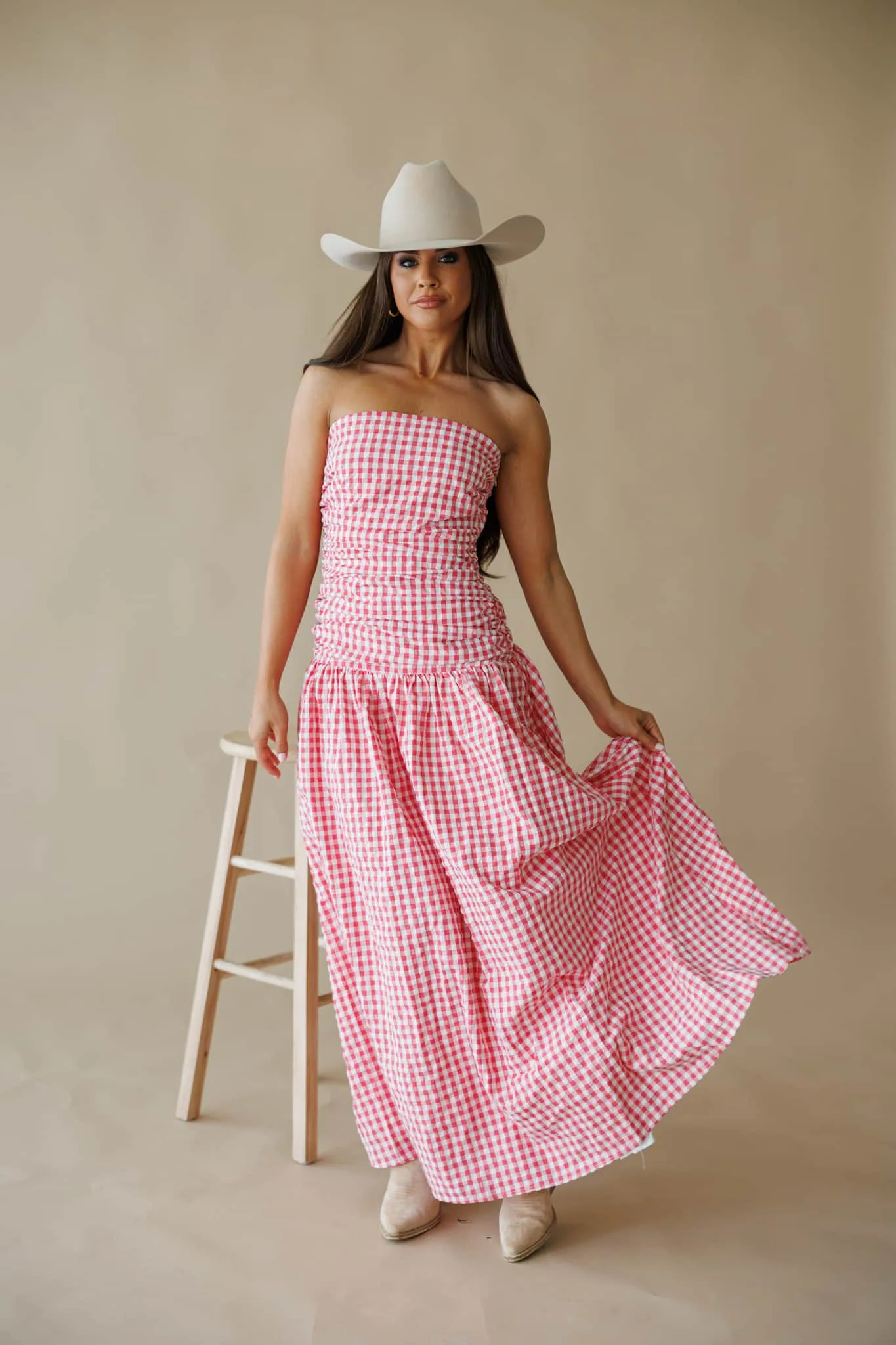 Sweet On You Gingham Dress sold by LANE 201