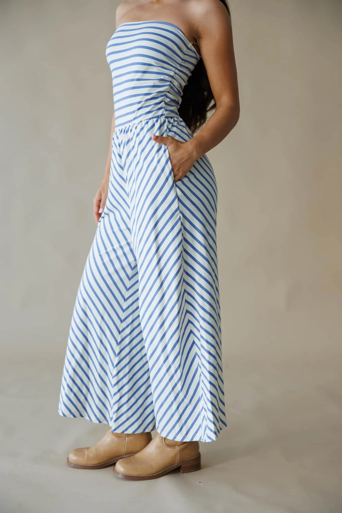 Terri Striped Jumpsuit sold by LANE 201 product image thumbnail 2