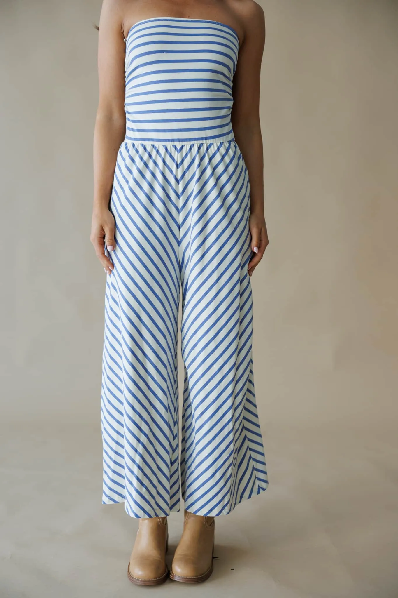 Terri Striped Jumpsuit sold by LANE 201 product image thumbnail 5