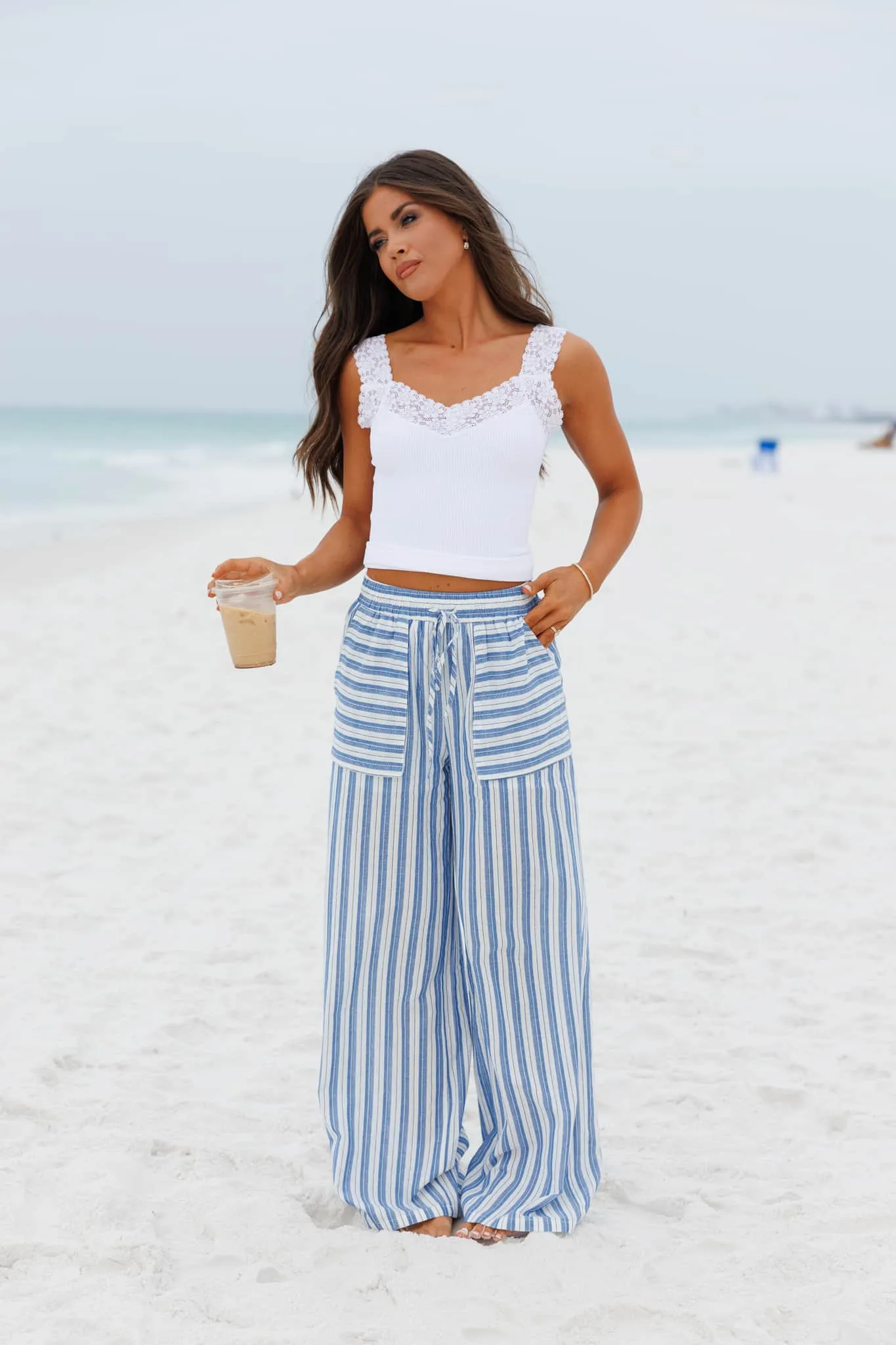 Sail Away Striped Pants sold by LANE 201 product image thumbnail 2