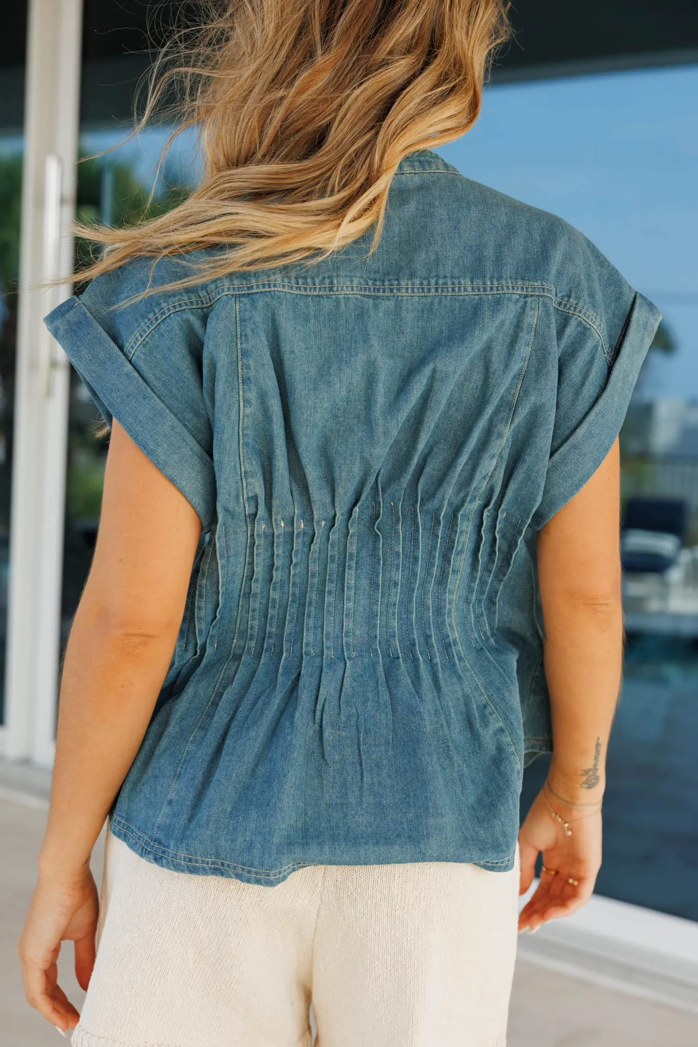 Cape Cod Denim Top sold by LANE 201 product image thumbnail 2
