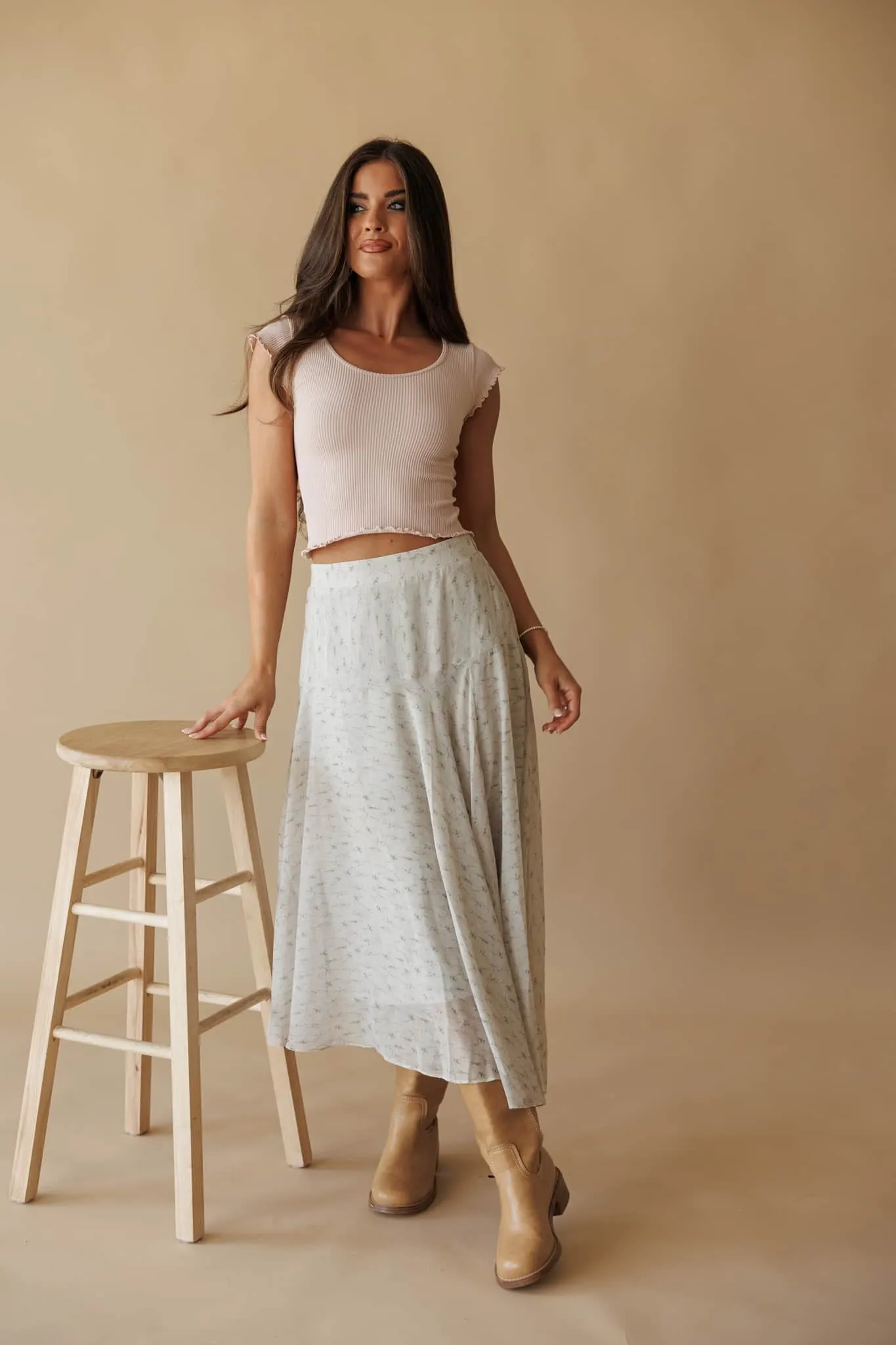 Wildflower Wishes Skirt sold by LANE 201 product image thumbnail 4