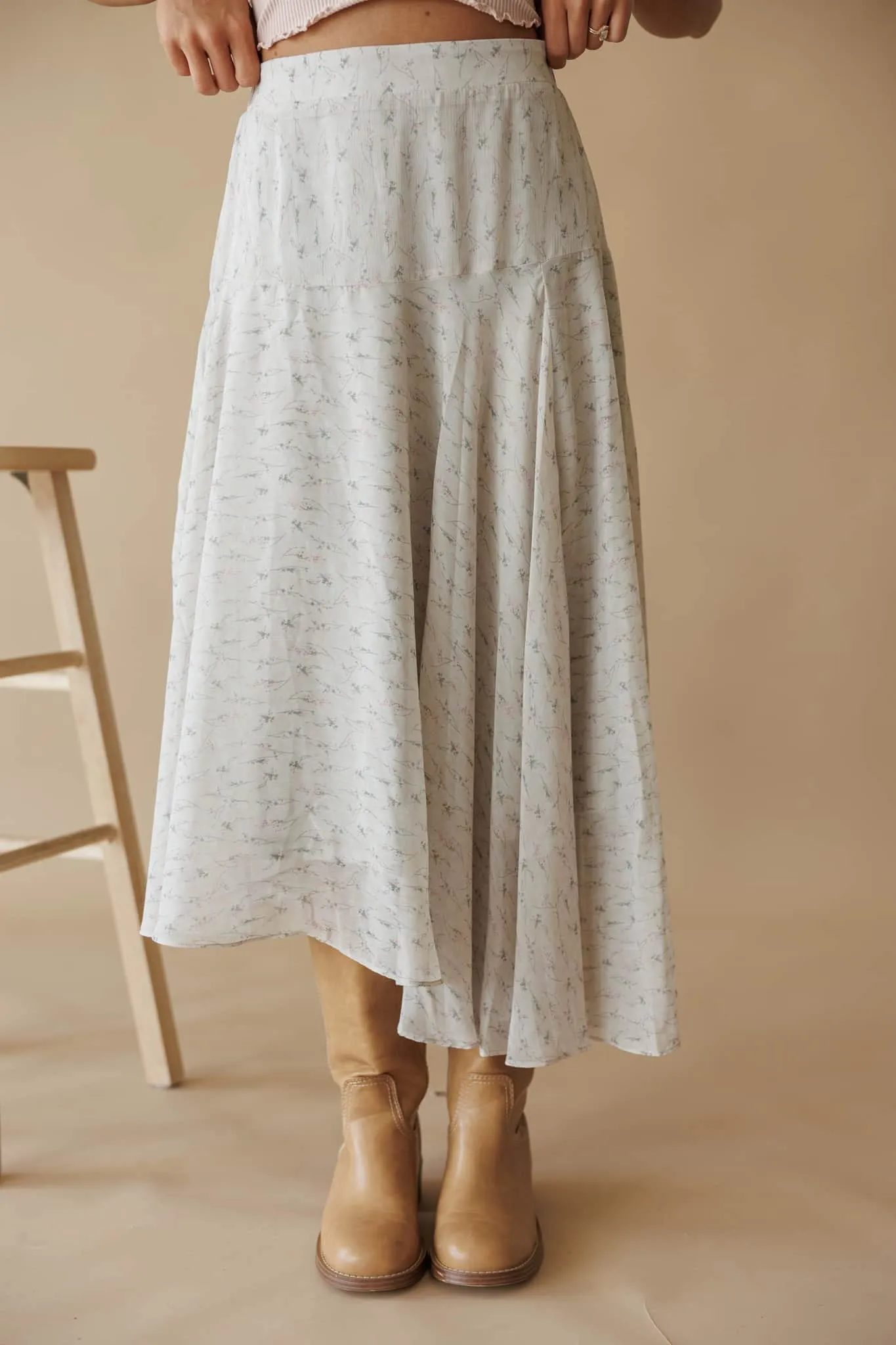 Wildflower Wishes Skirt sold by LANE 201 product image thumbnail 2