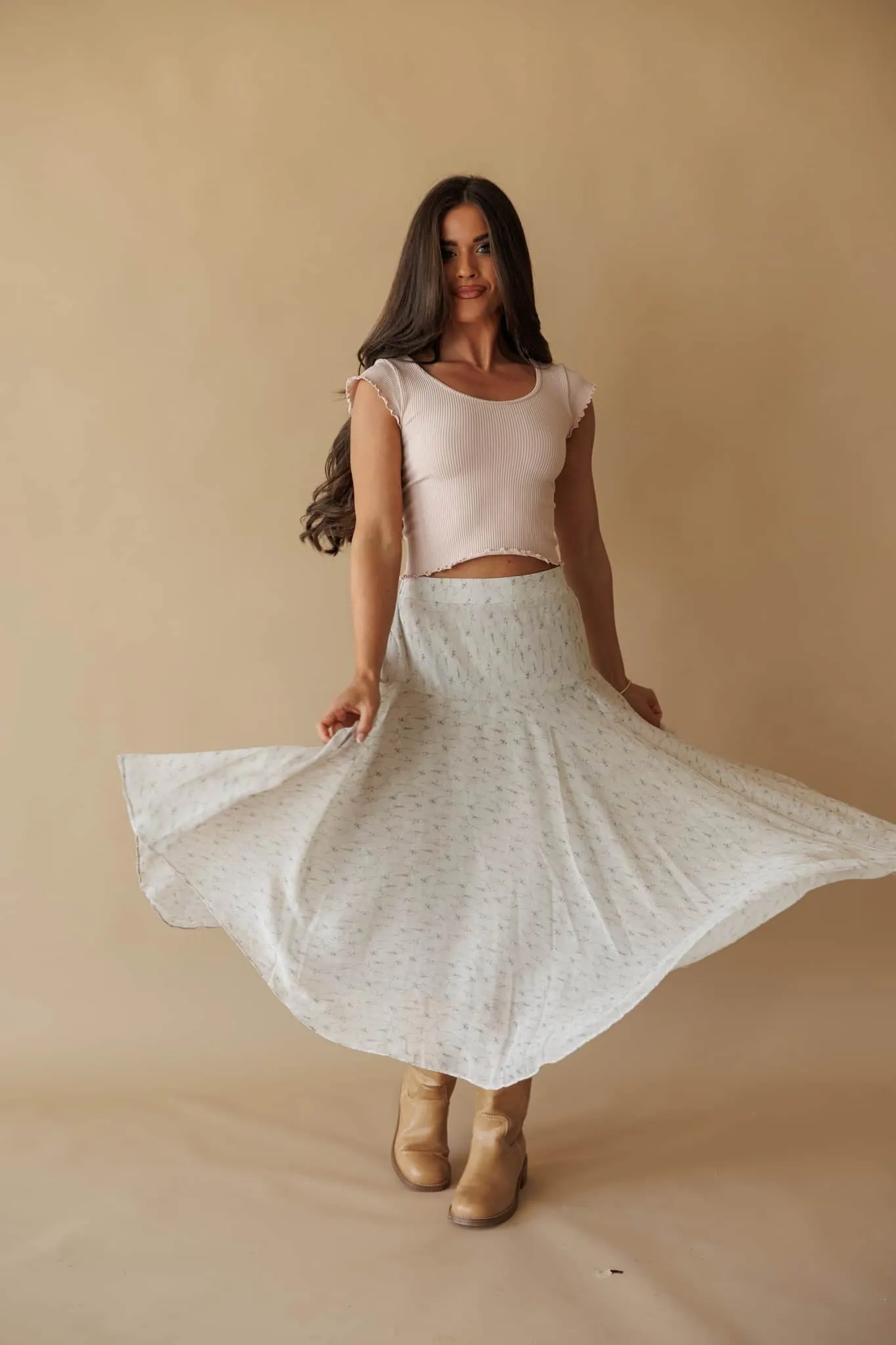 Wildflower Wishes Skirt sold by LANE 201 product image thumbnail 5