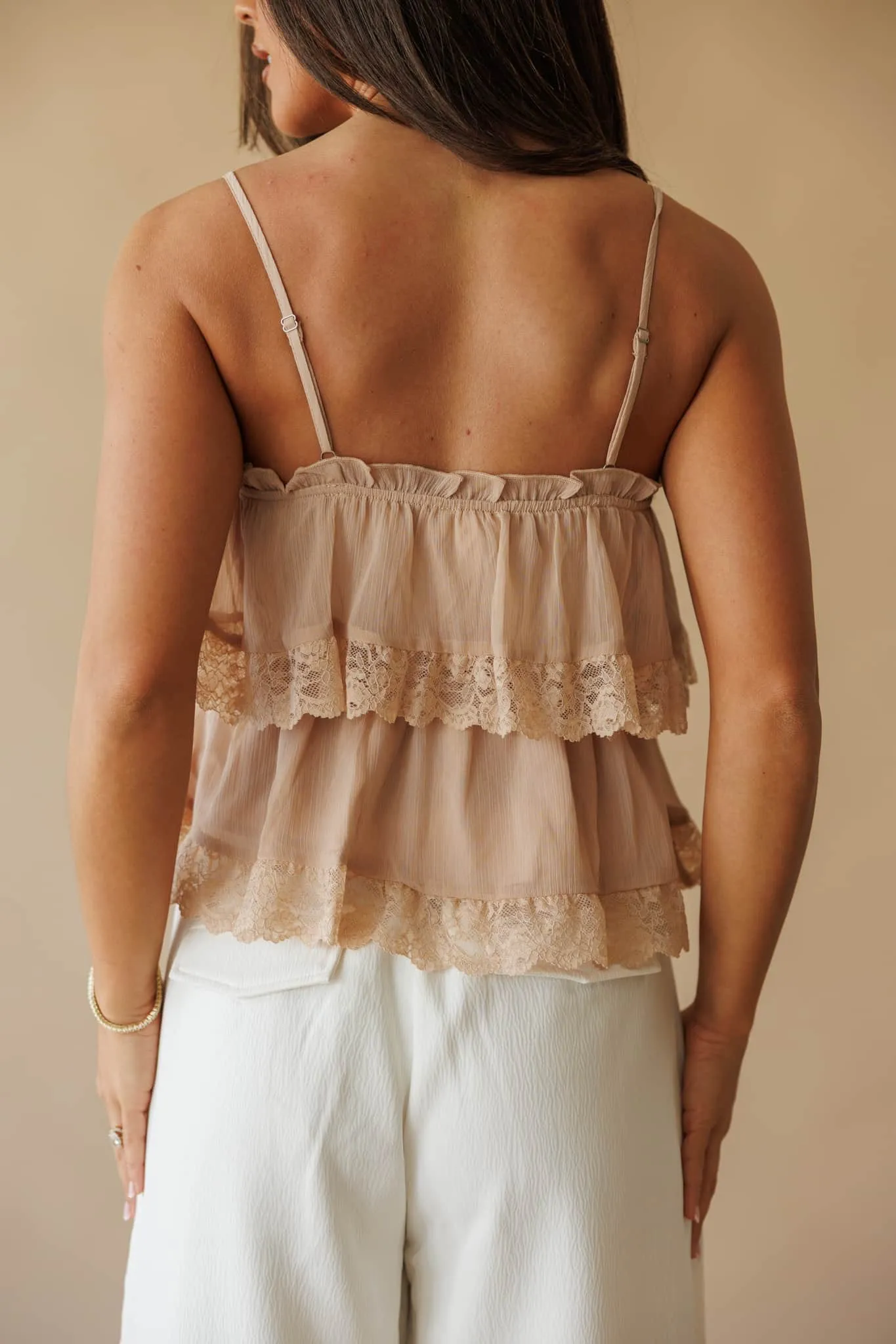 Blushing Romance Lace Top sold by LANE 201 product image thumbnail 5