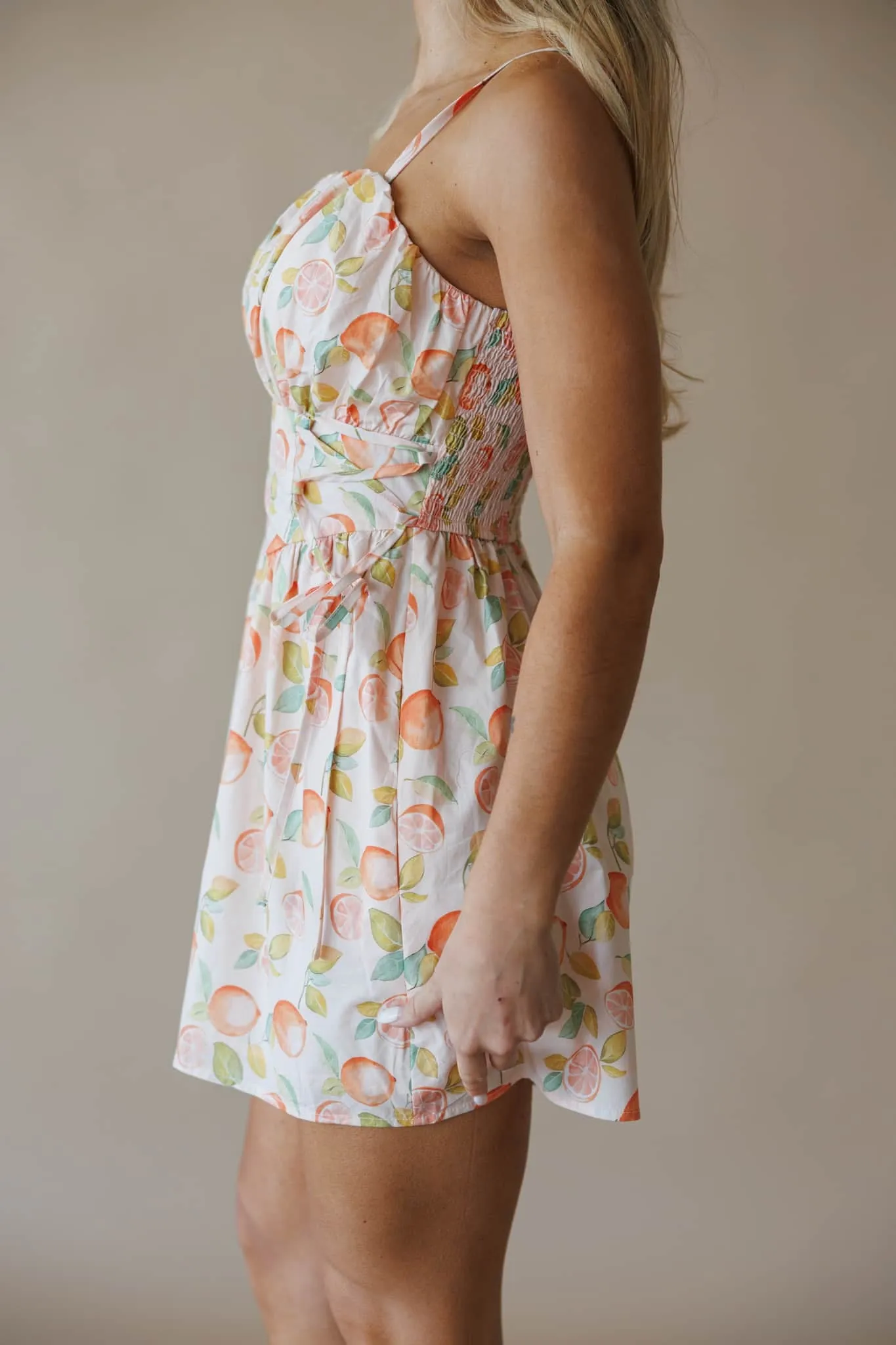 Citrus Spritz Romper sold by LANE 201 product image thumbnail 5